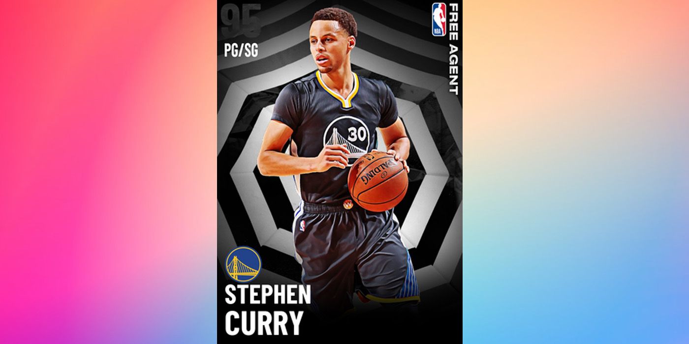 NBA MyTeam Best Cards 5 steph curry