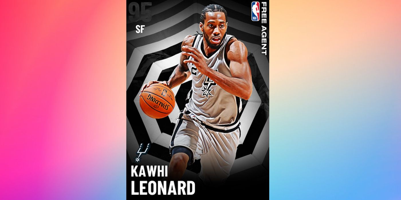 NBA MyTeam Best Cards 6 kawhi leonard