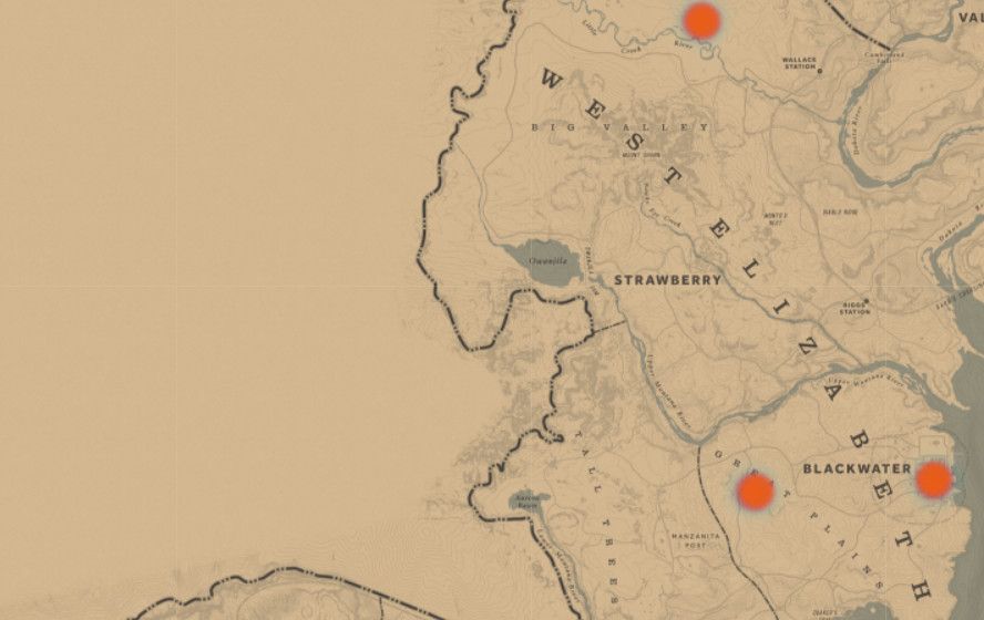 RDO-Map-West-Elizabeth-Chicken-locations-Red-Dead-Redemption-2-Online-screenshot-rdr2map