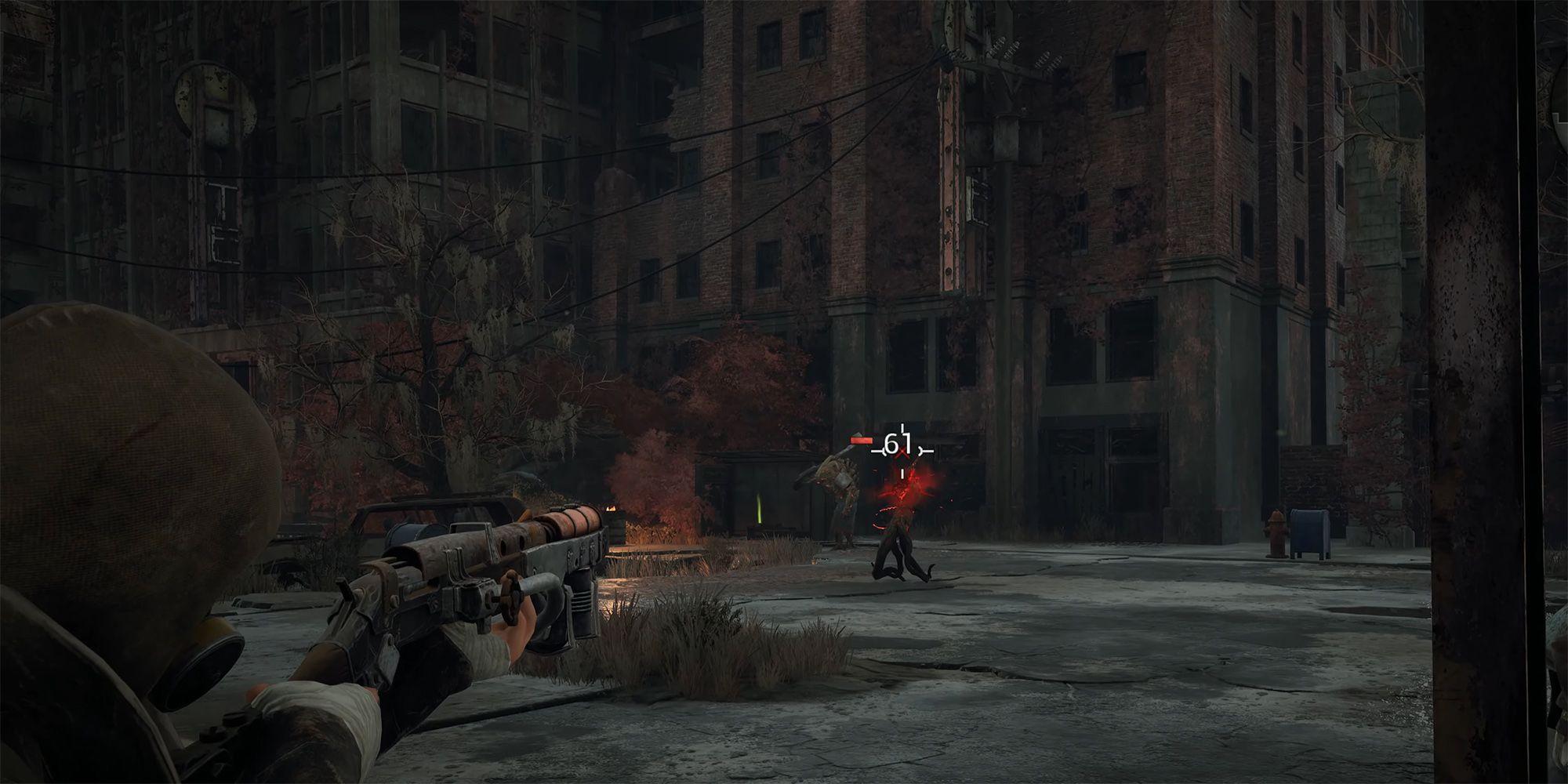 Remnant From The Ashes - Aiming The Coach Gun At An Enemy From Afar