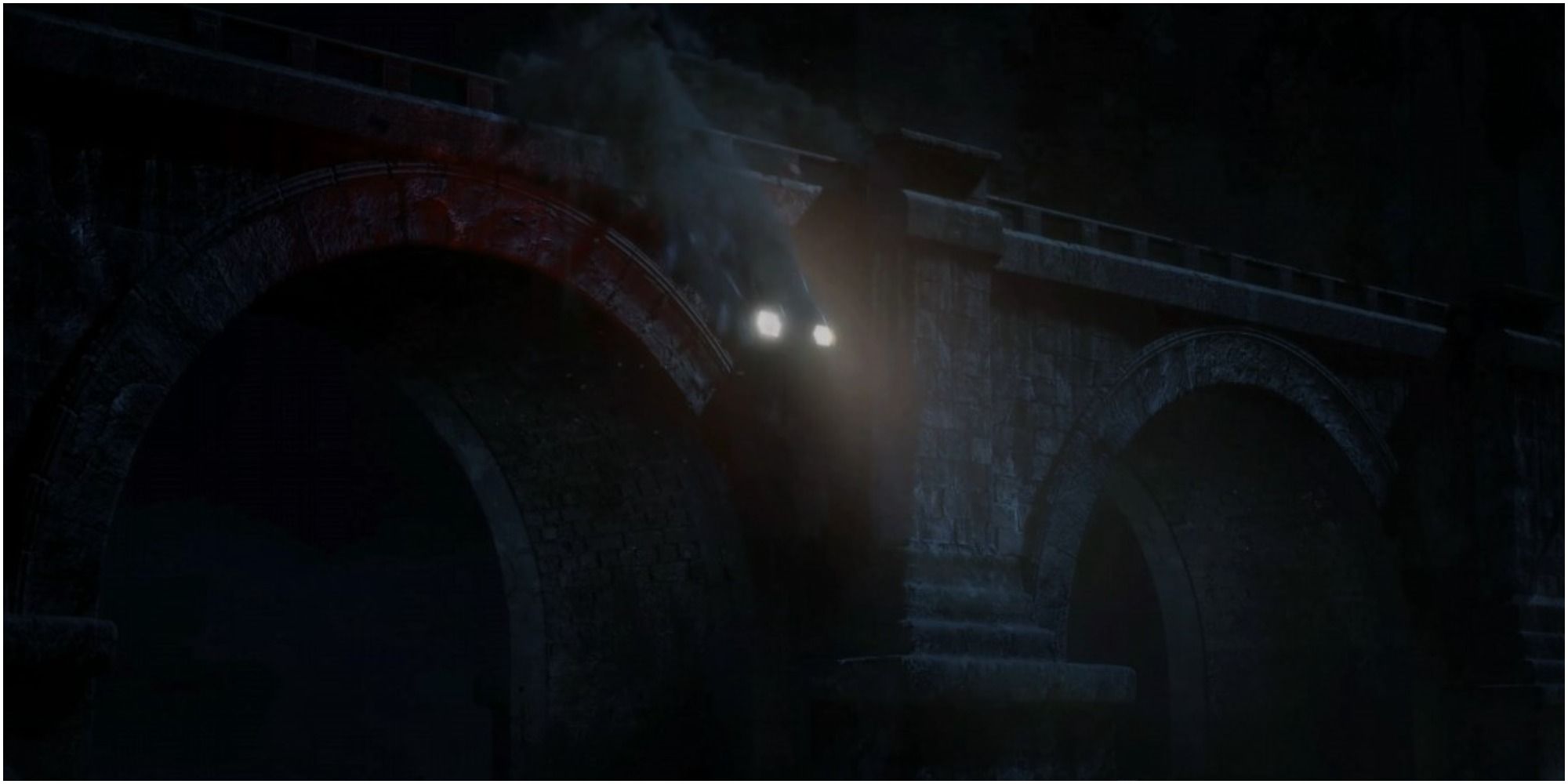 Returnal Selene Driving Off The Side Of The Bridge
