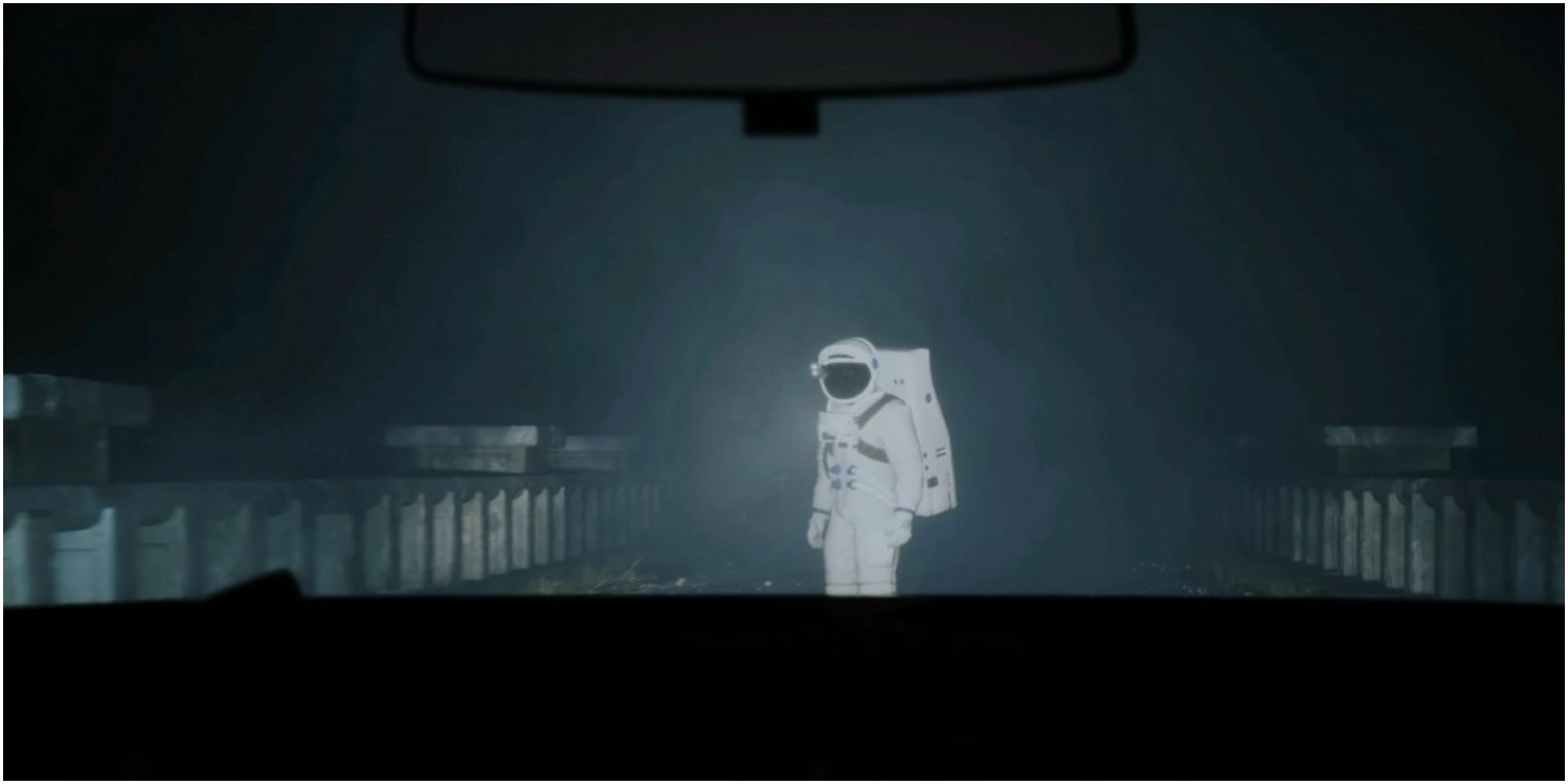 Returnal The Astronaut In The Middle Of The Road