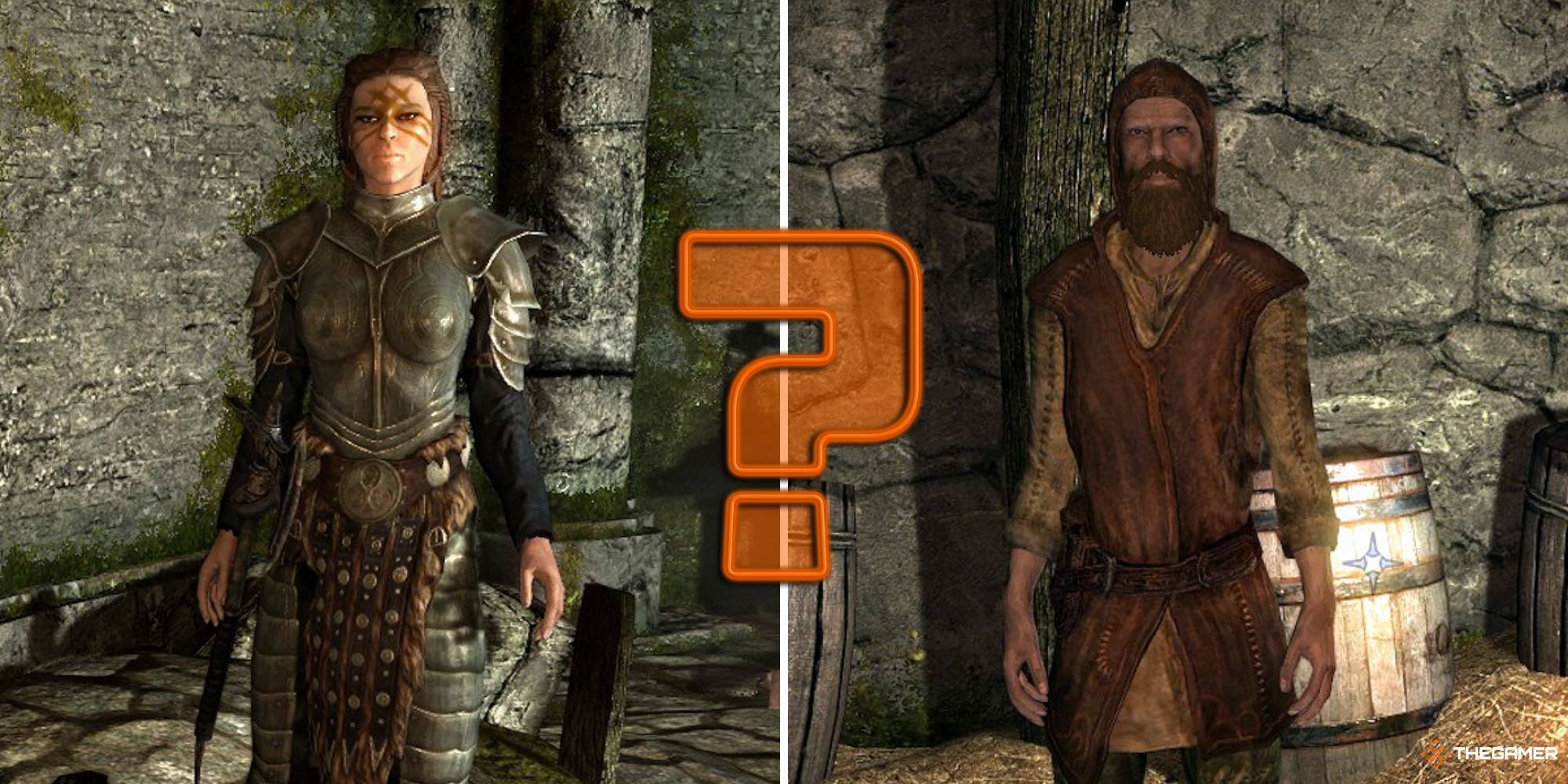 Skyrim, Mistwatch - Fjola on left, Christer on right