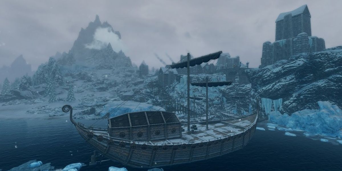 Skyrim Ship Found In Northpoint Mod