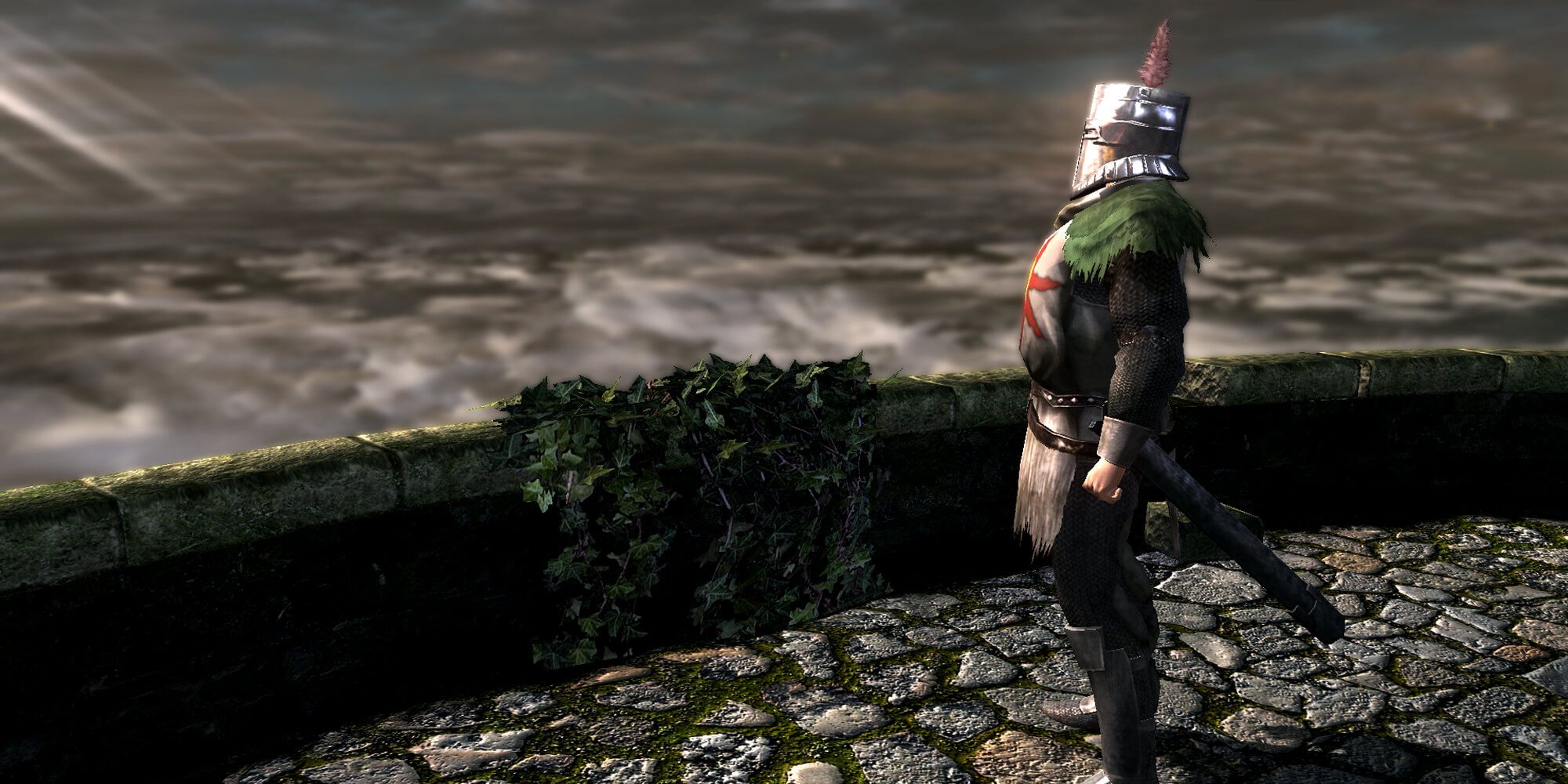 Solaire Of Astora Looks To The Sun