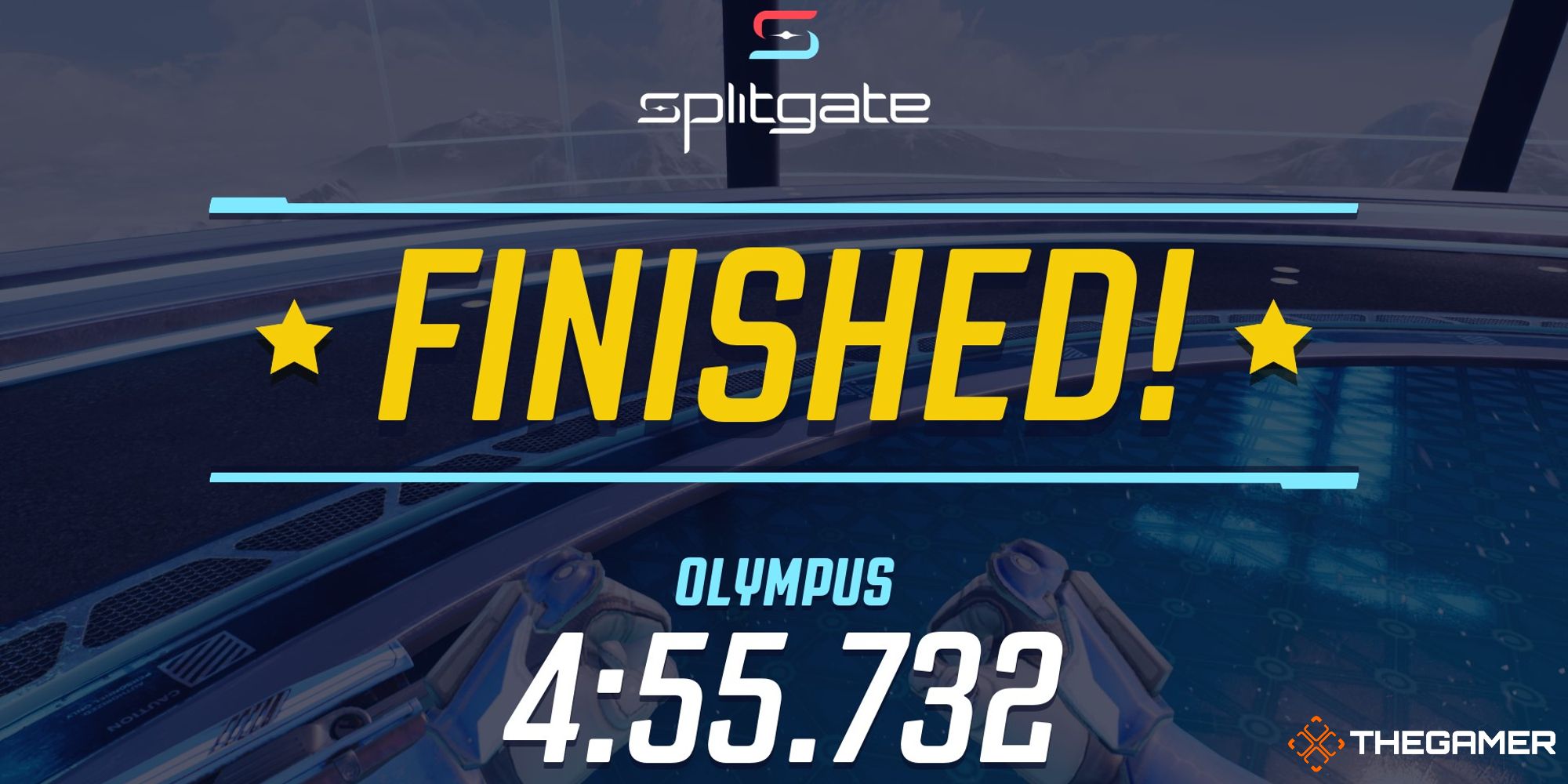Splitgate Olympus Race Finished