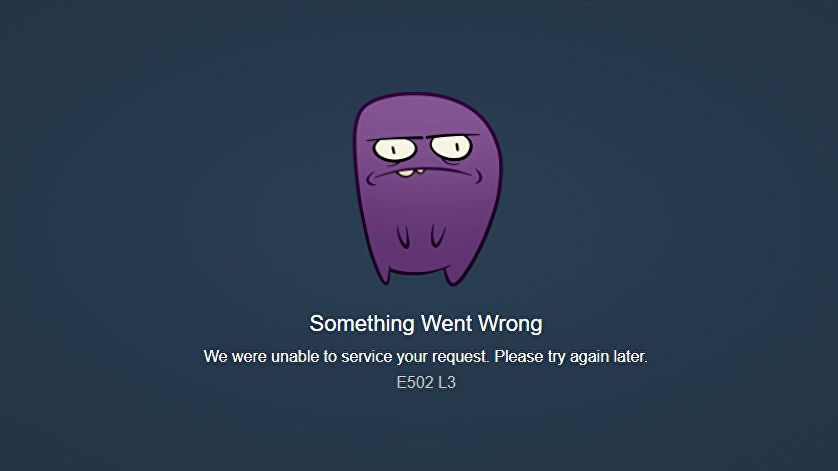 Steam Error