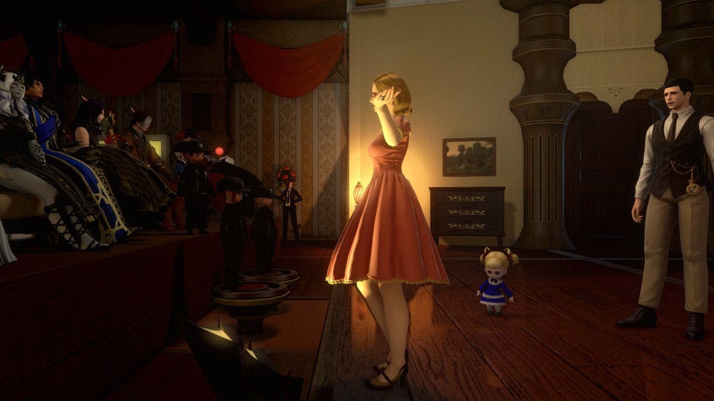 Stellazzo Virtual Theatre production of The Worker - woman and man on stage