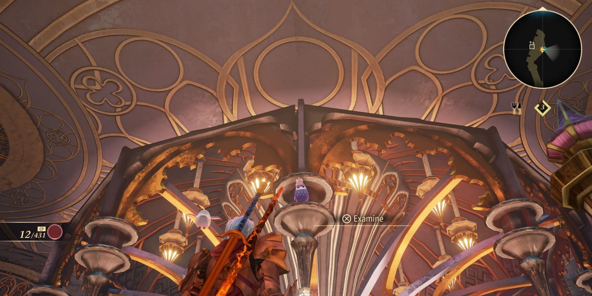 Del Fharis Castle Owl location in Tales of Arise