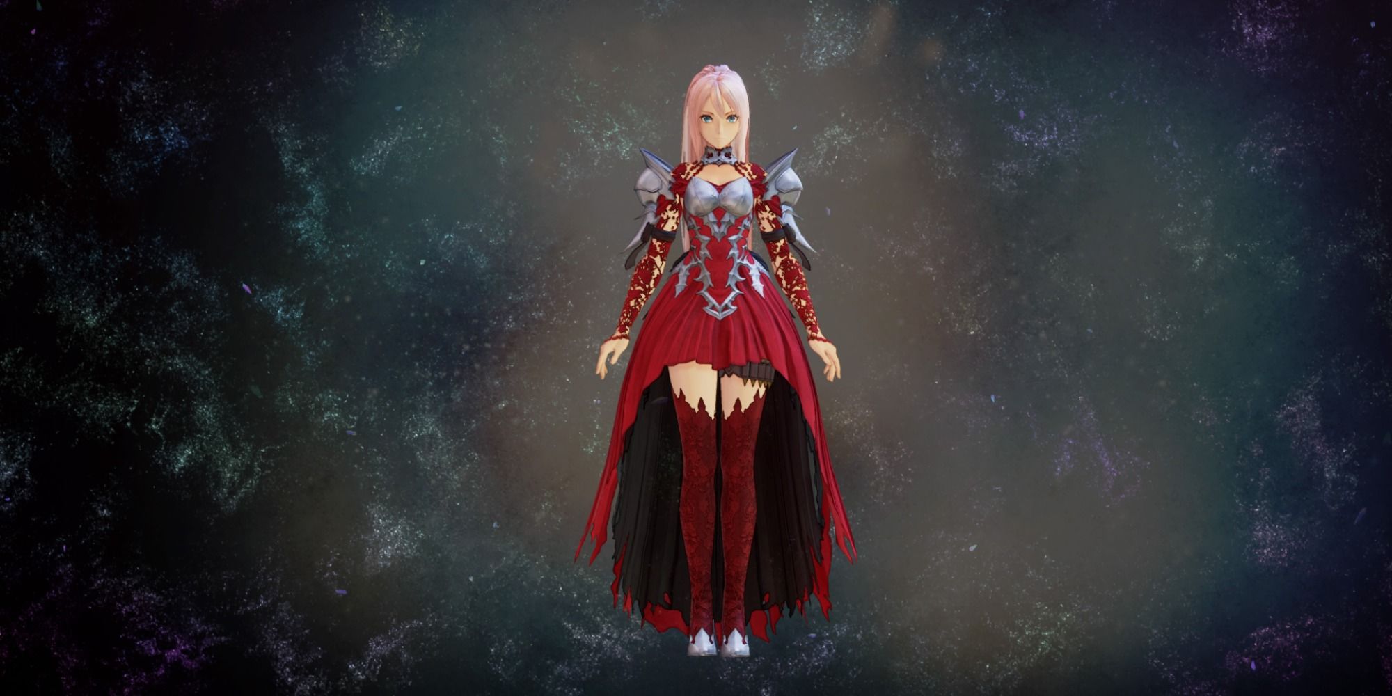 Noble Crimson outfit for Shionne in Tales of Arise
