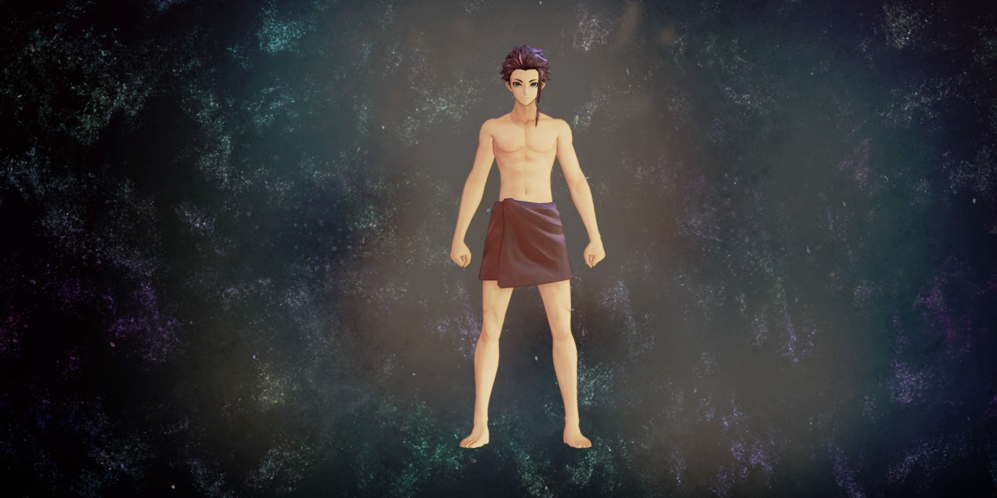 Steamy Towel Outfit for Law in Tales of Arise