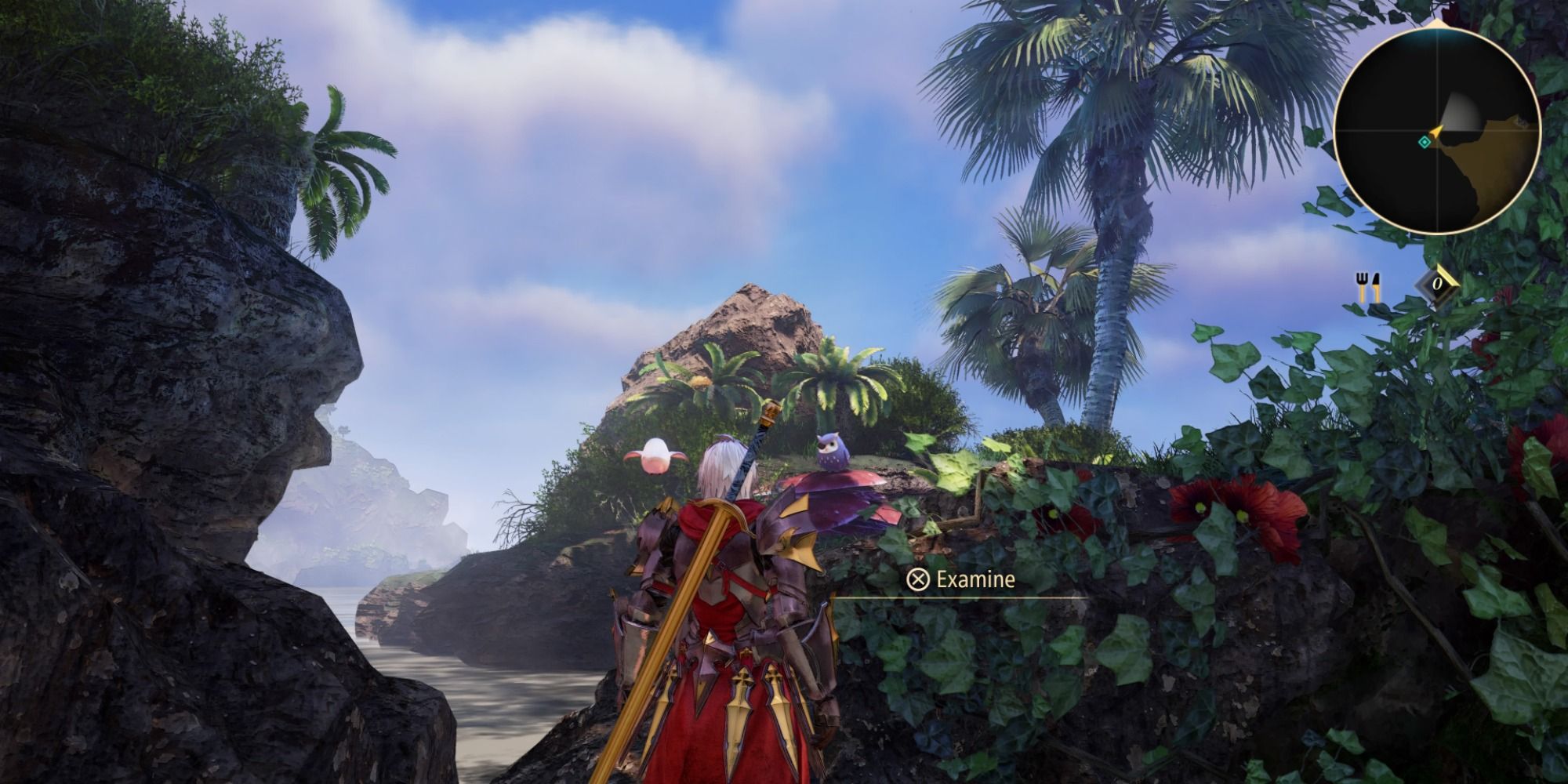 Tuah Seashore Owl location in Tales of Arise