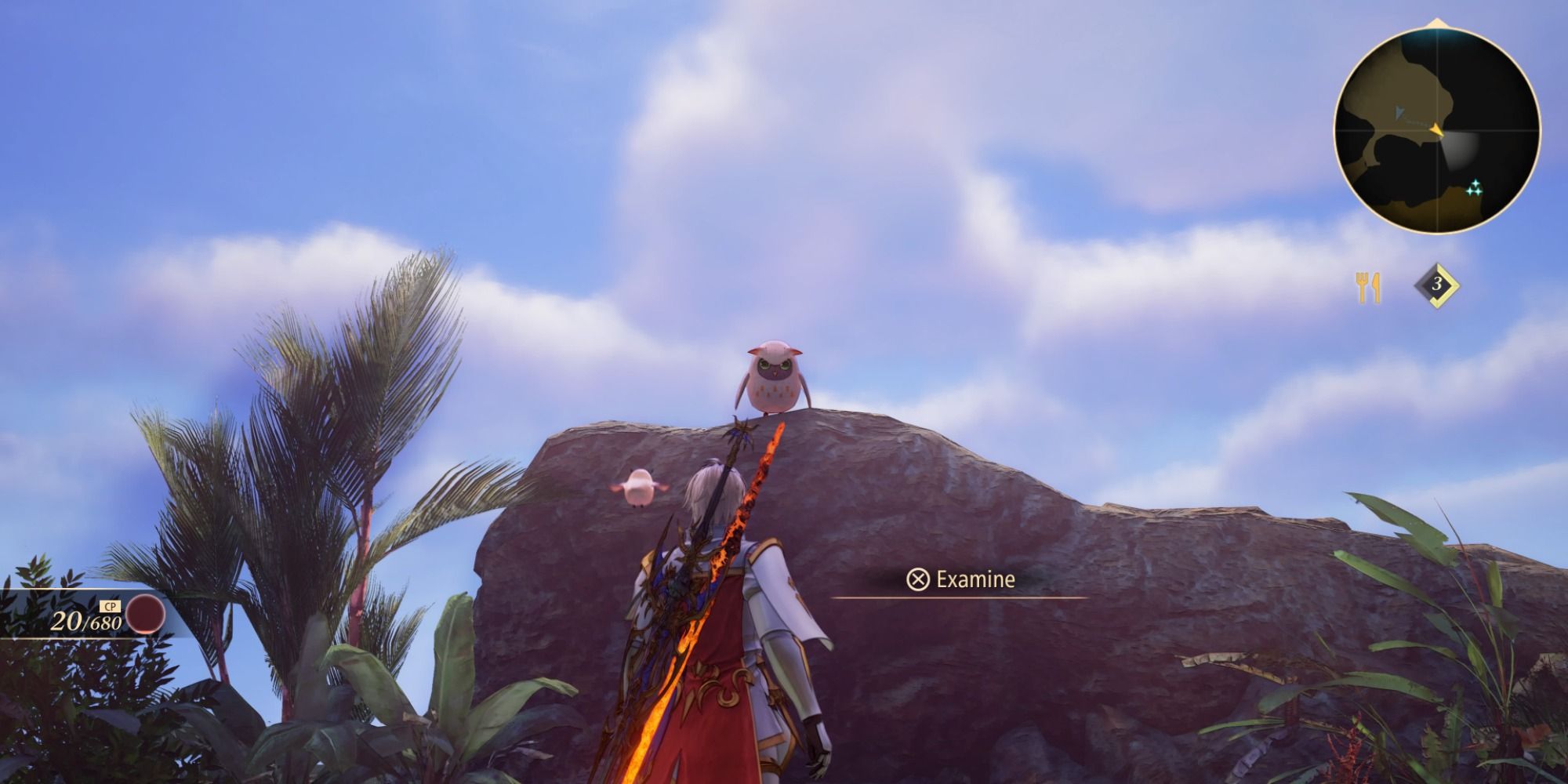 Uninhabited Island Special Owl location in Tales of Arise