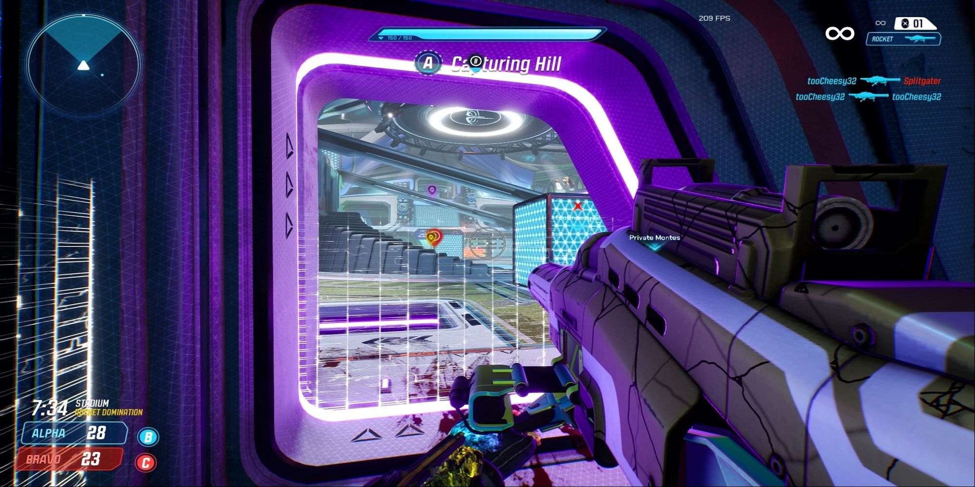 Rocket Domination on Stadium