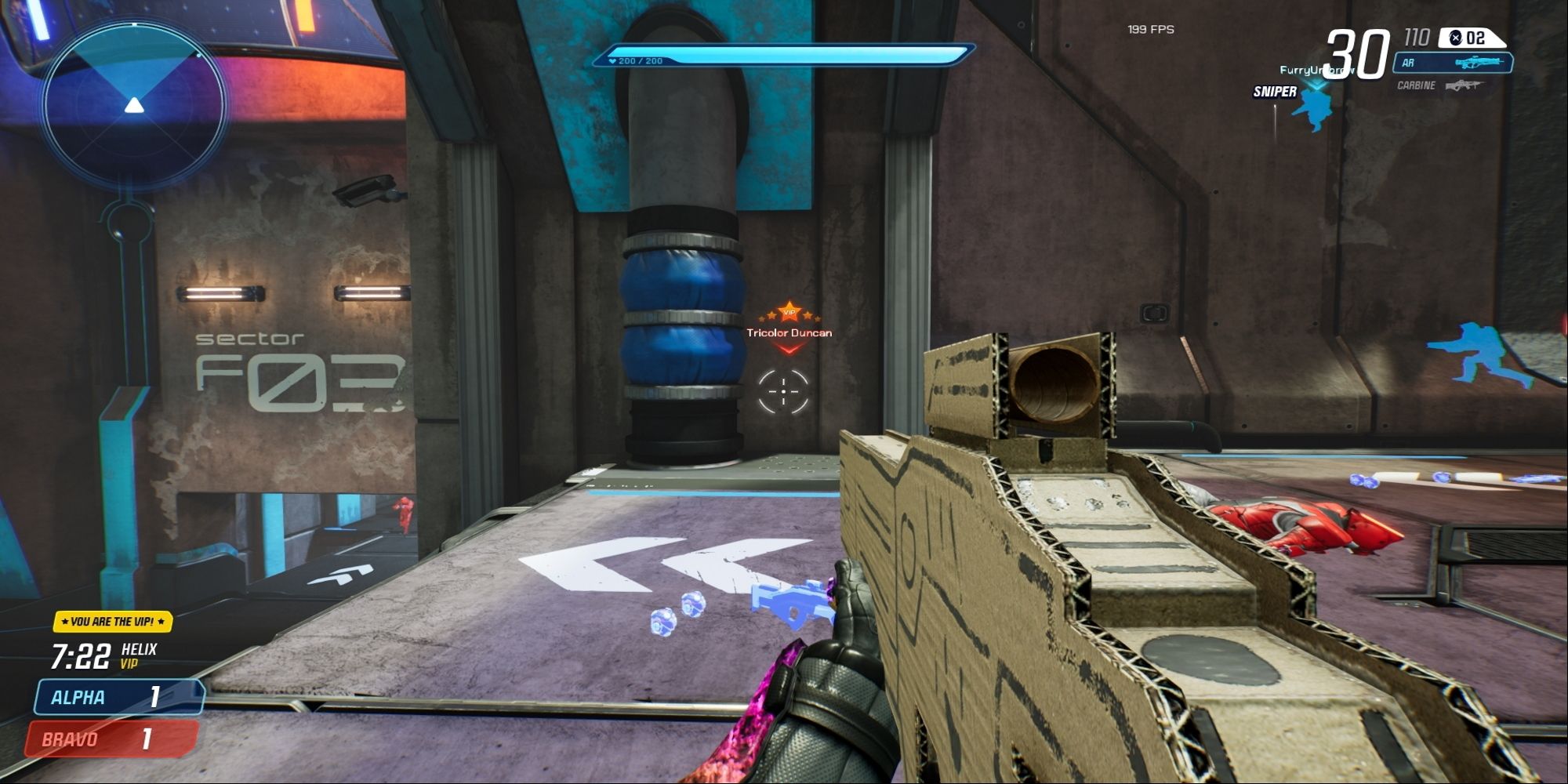 VIP on the arena Helix