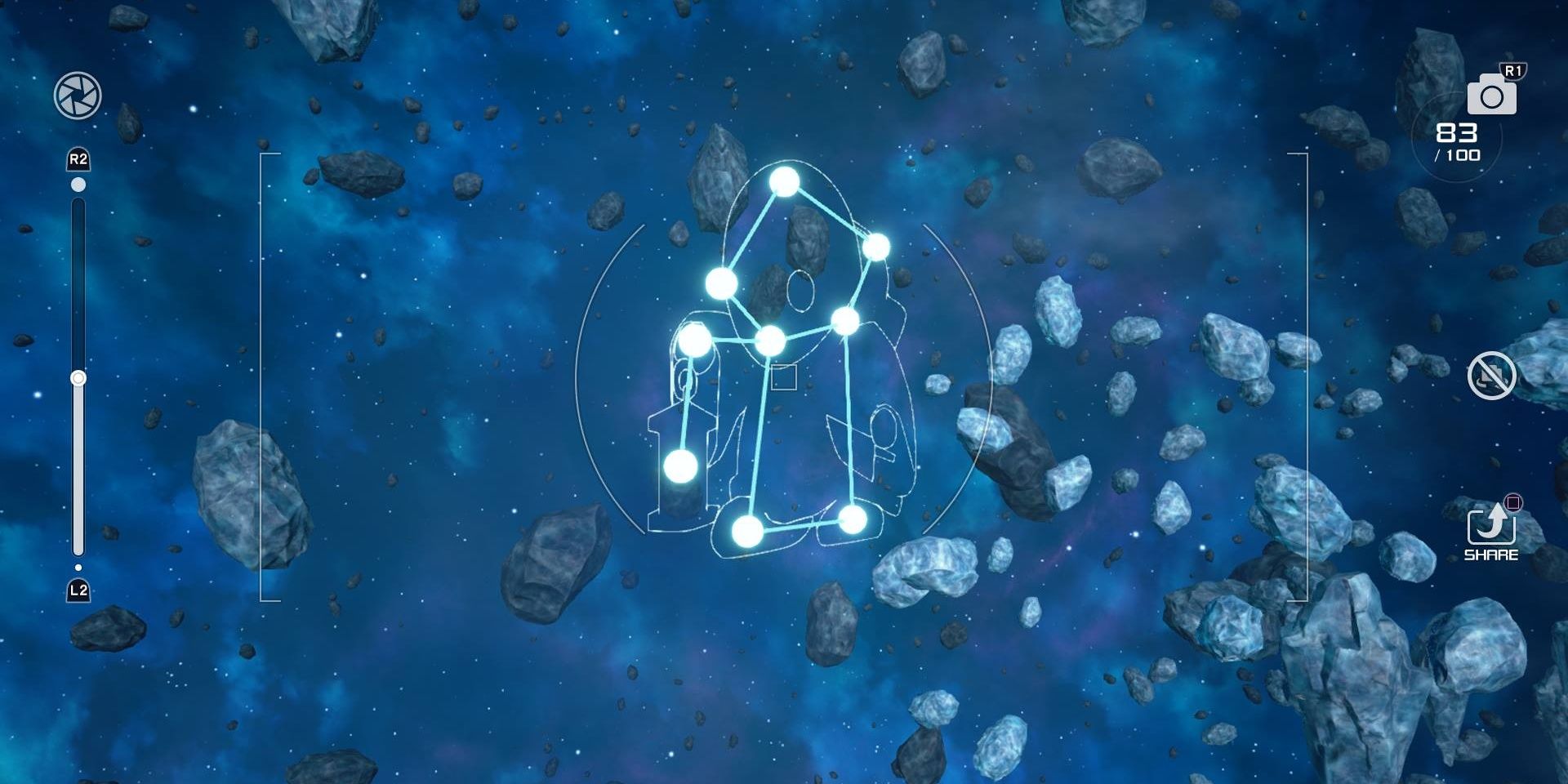 The Tonberry constellation in Kingdom Hearts 3