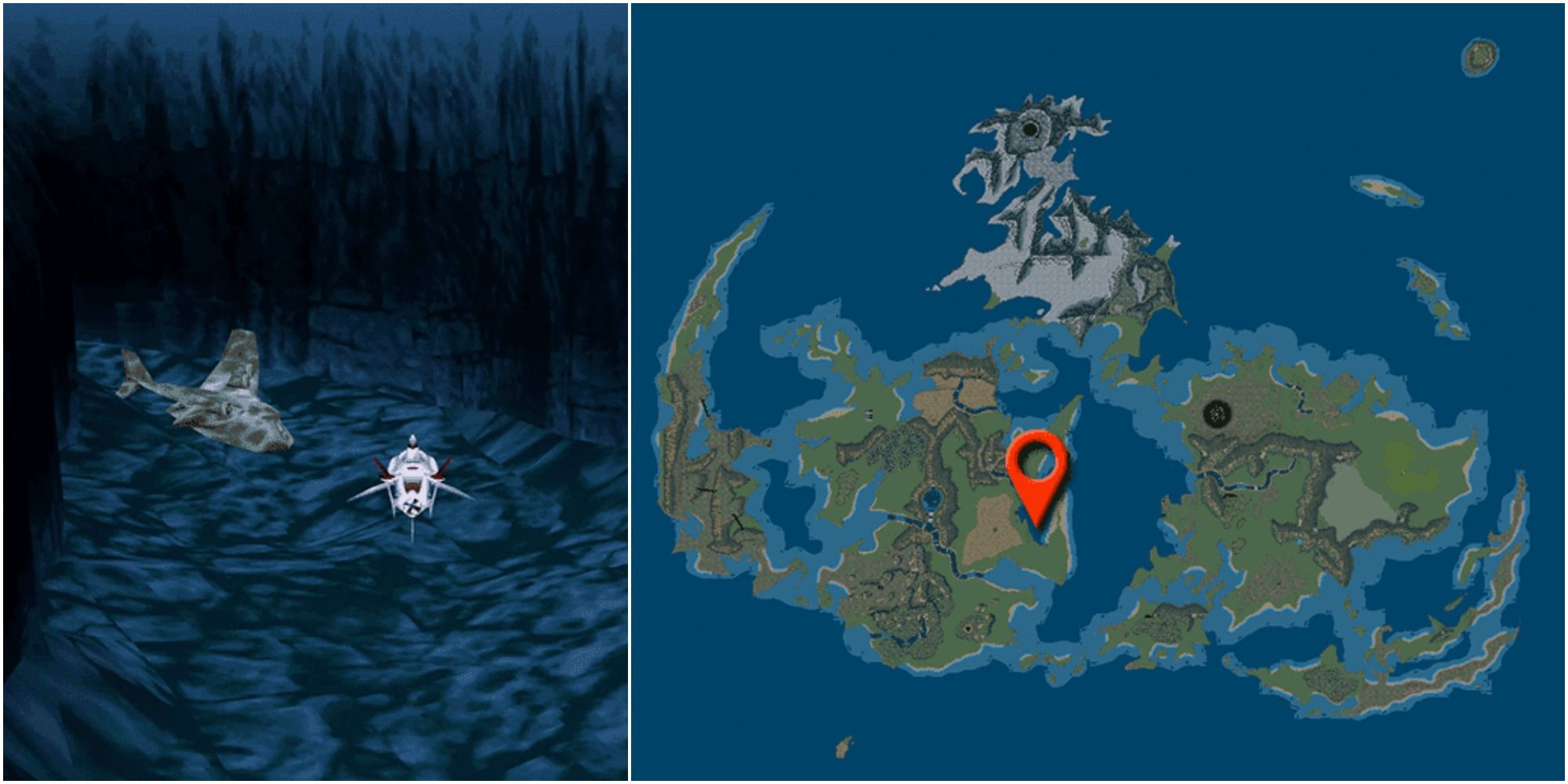 Where To Find Hades Summon Materia Sunken Gelnika