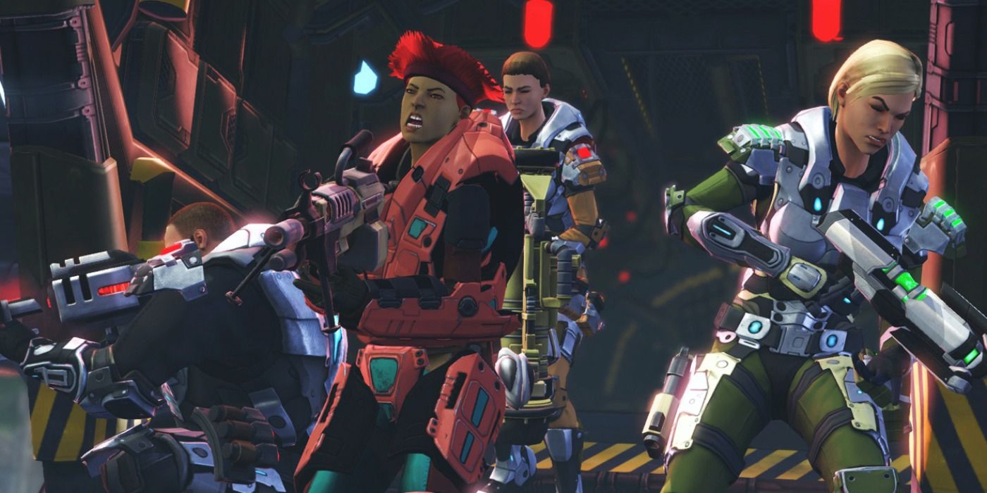 XCOM Enemy Unknown screenshot depicting a squad.