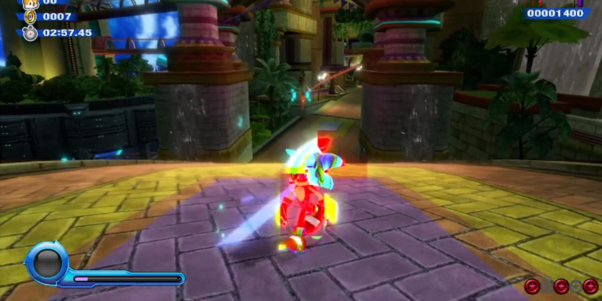 a glitch in sonic colors ultimate 