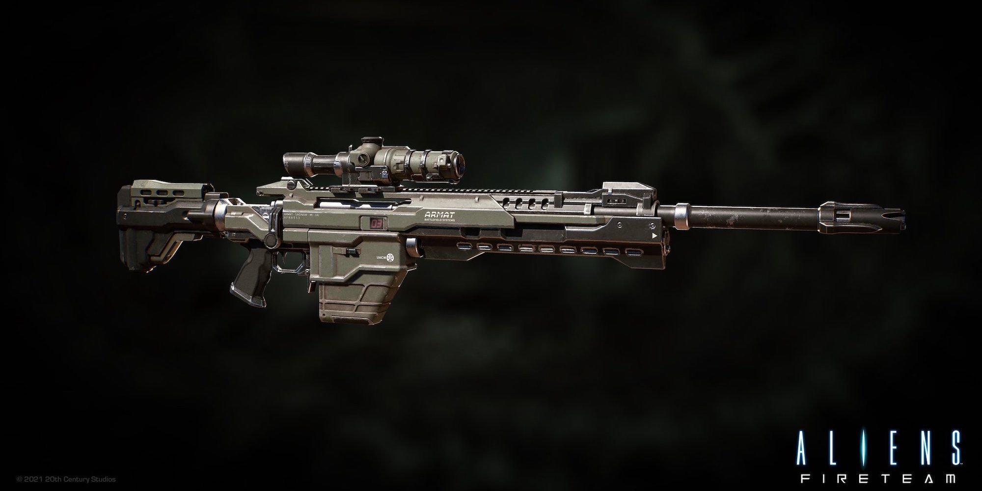 aliens fireteam elite sniper rifle