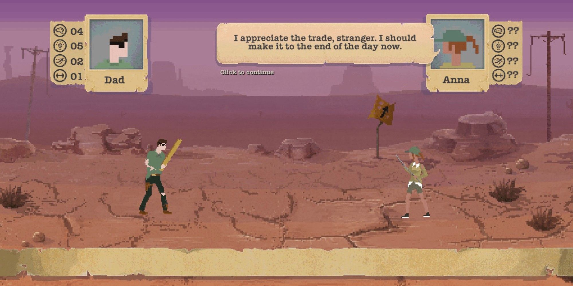 making a trade with a stranger