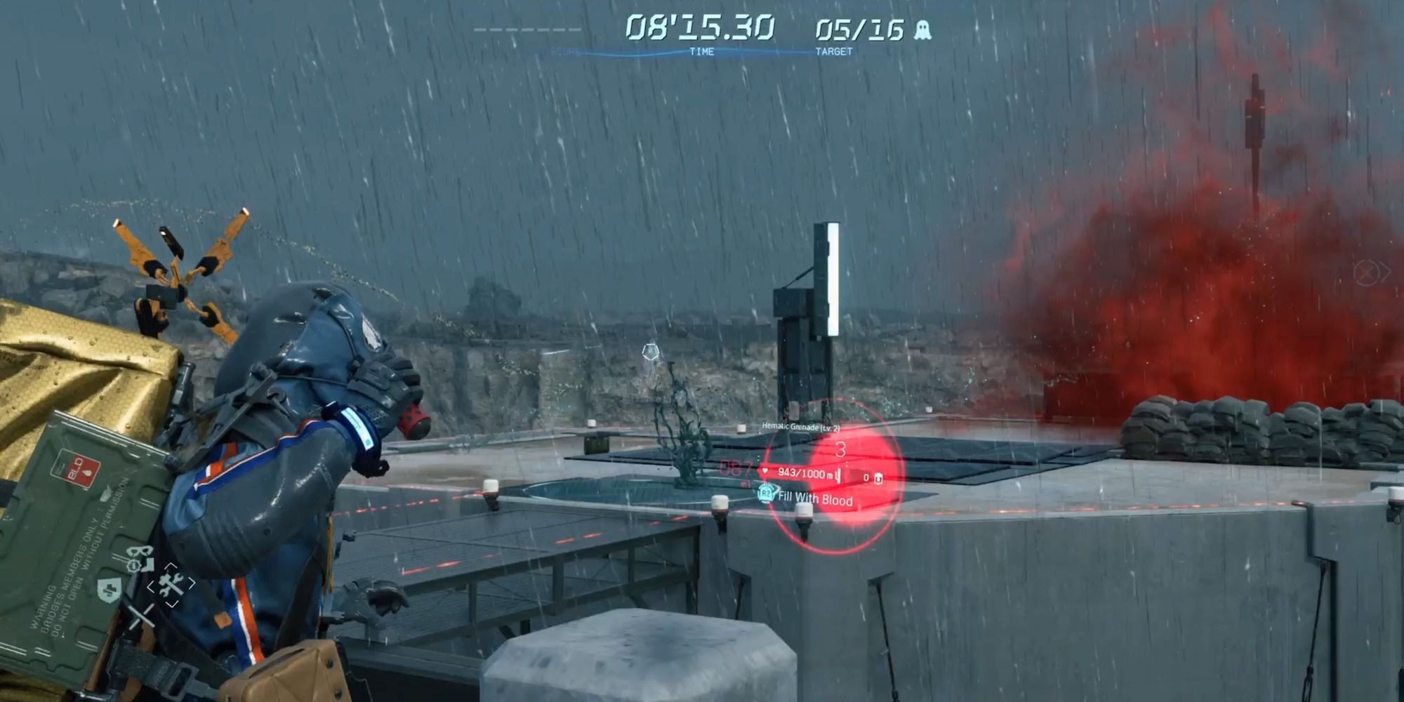 death stranding hermatic grenades