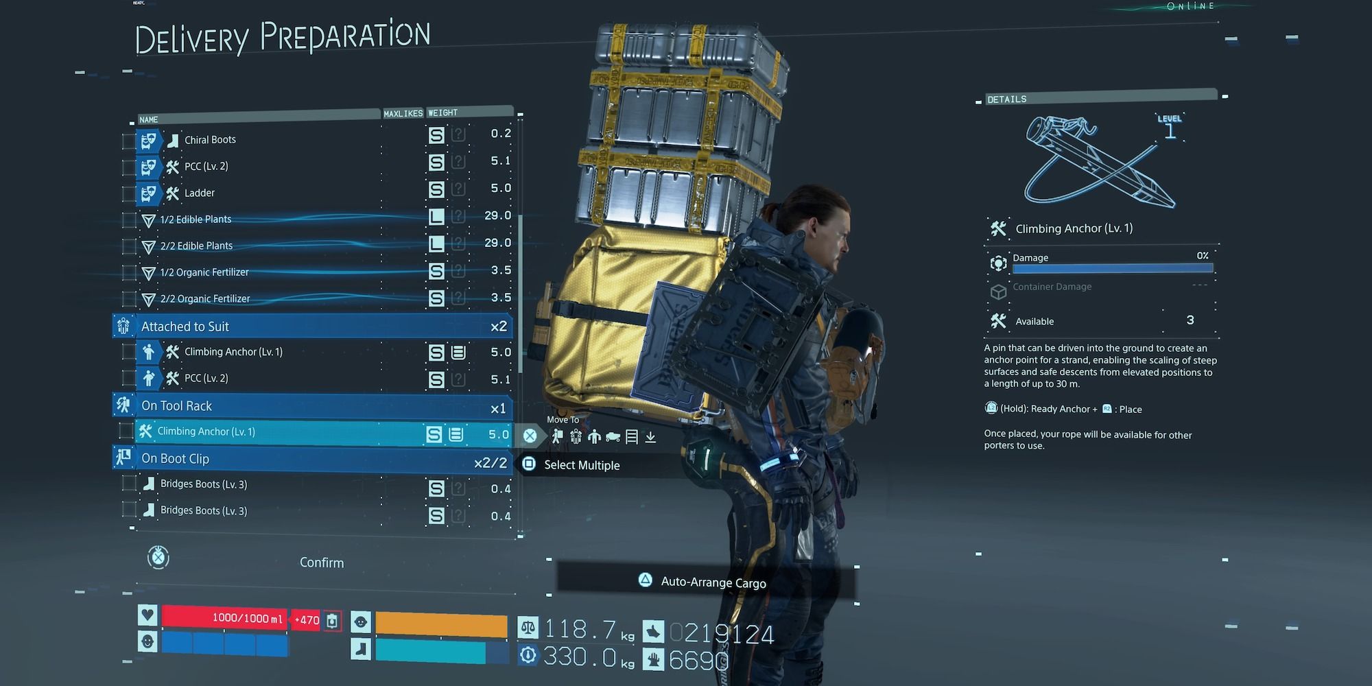 death stranding preparation