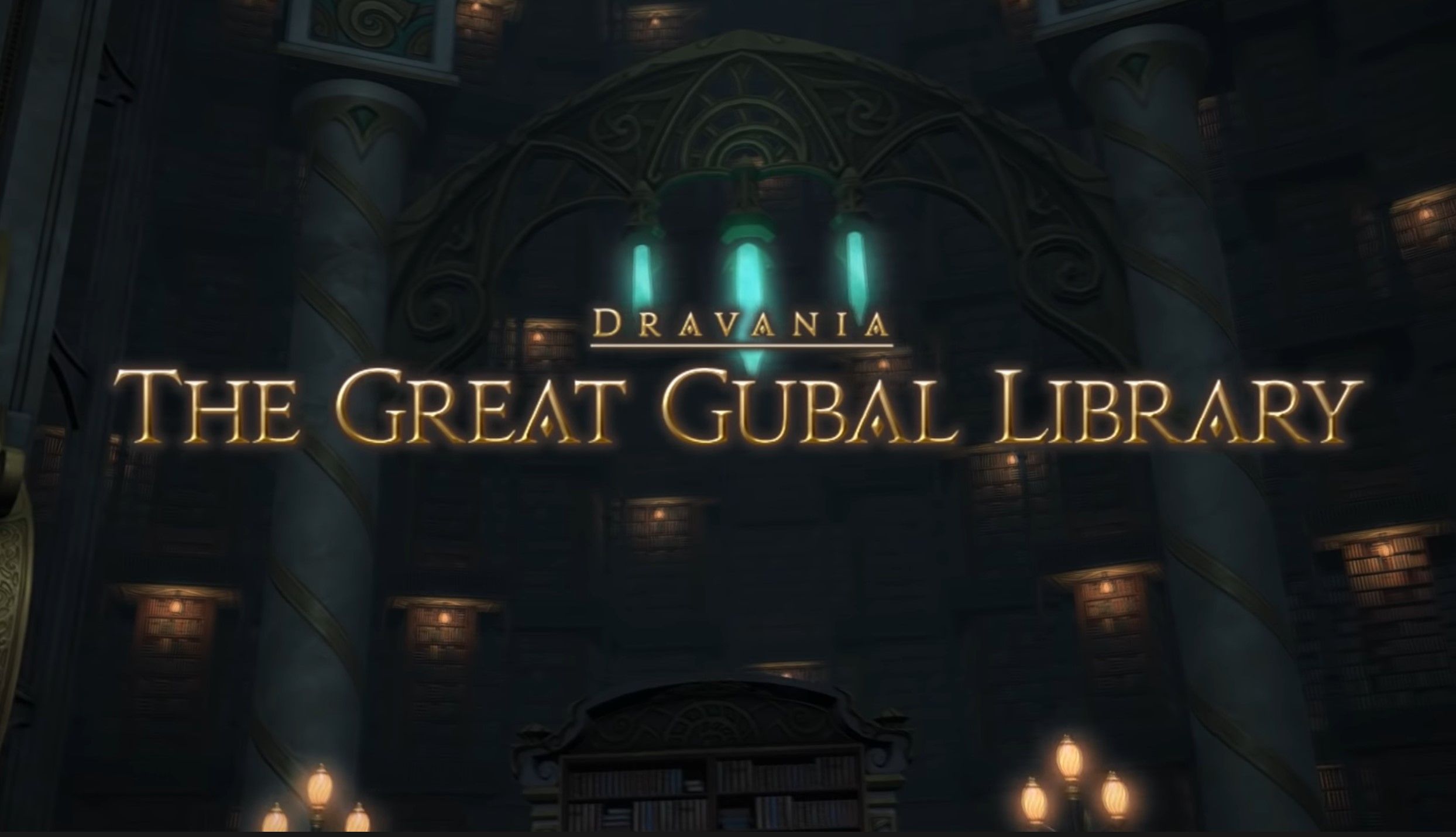 Final Fantasy 14 The Great Gubal Library Dungeon Intro