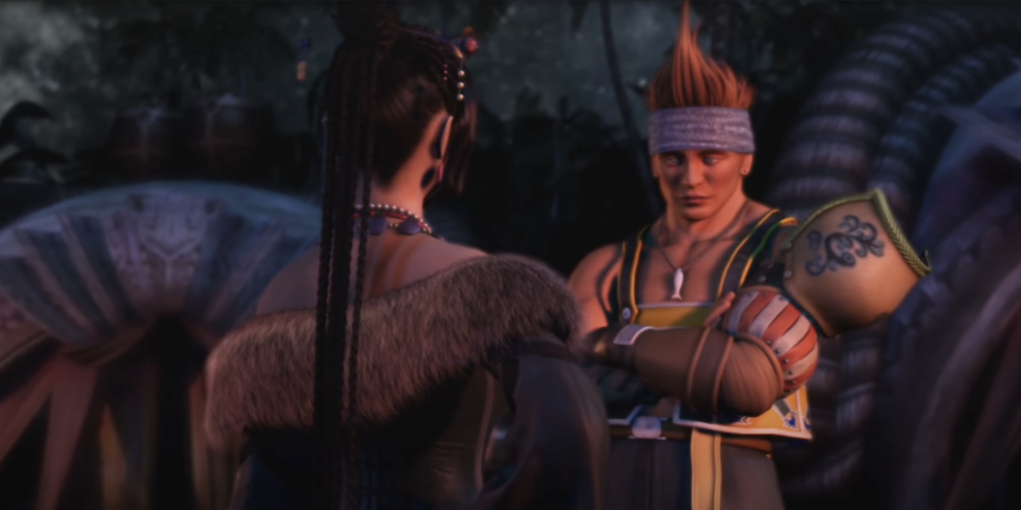 final fantasy 10 lulu scolds wakka