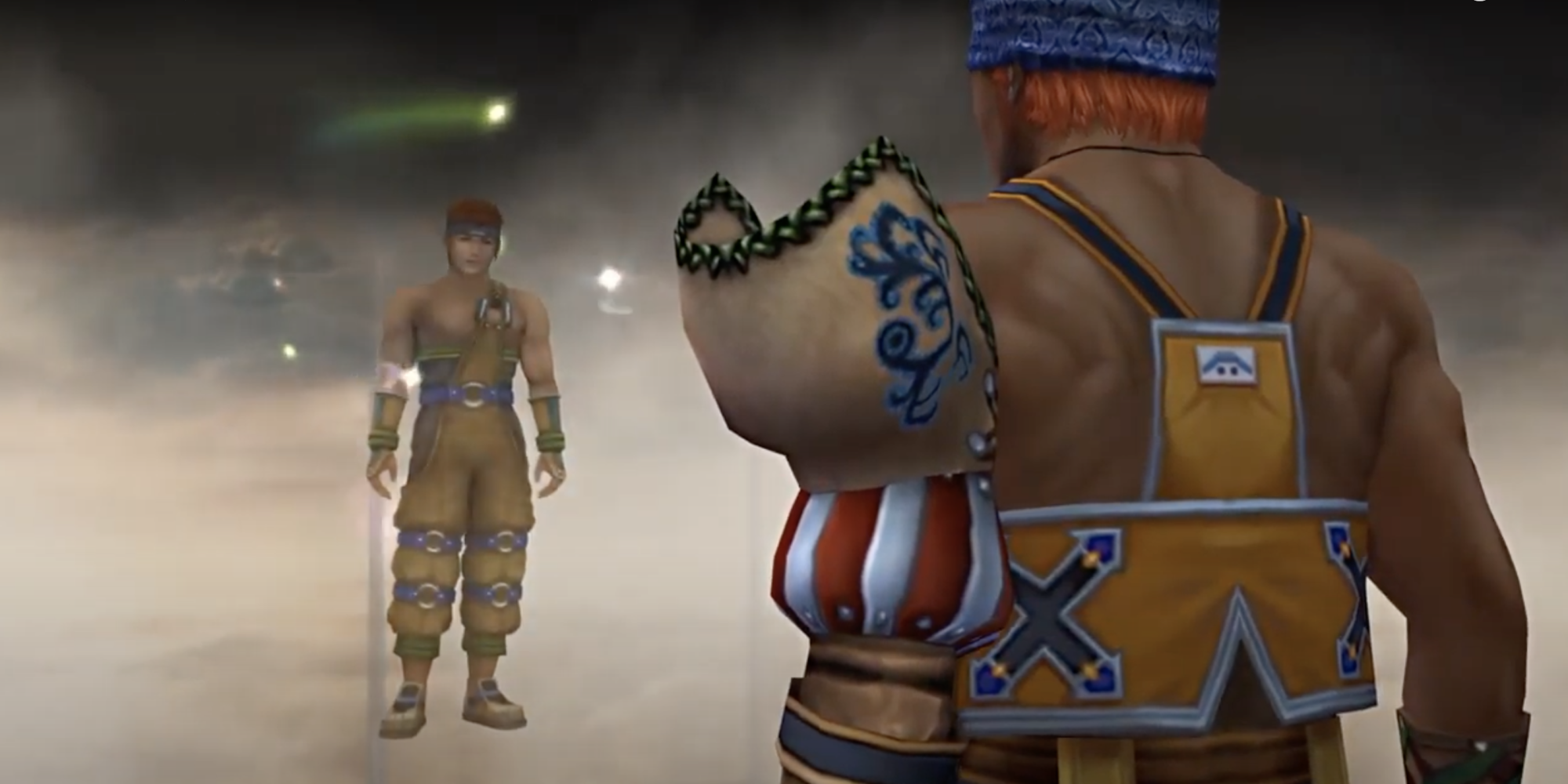 final fantasy 10 wakka speaks to chappu at farplane