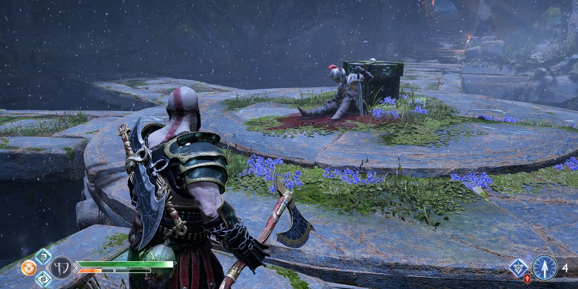 god of war dont blink treasure map