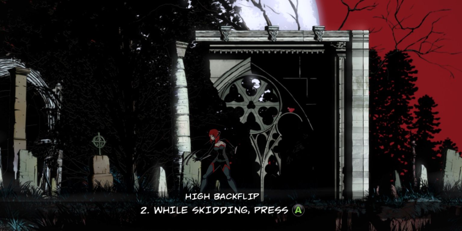 high backflip move in bloodrayne