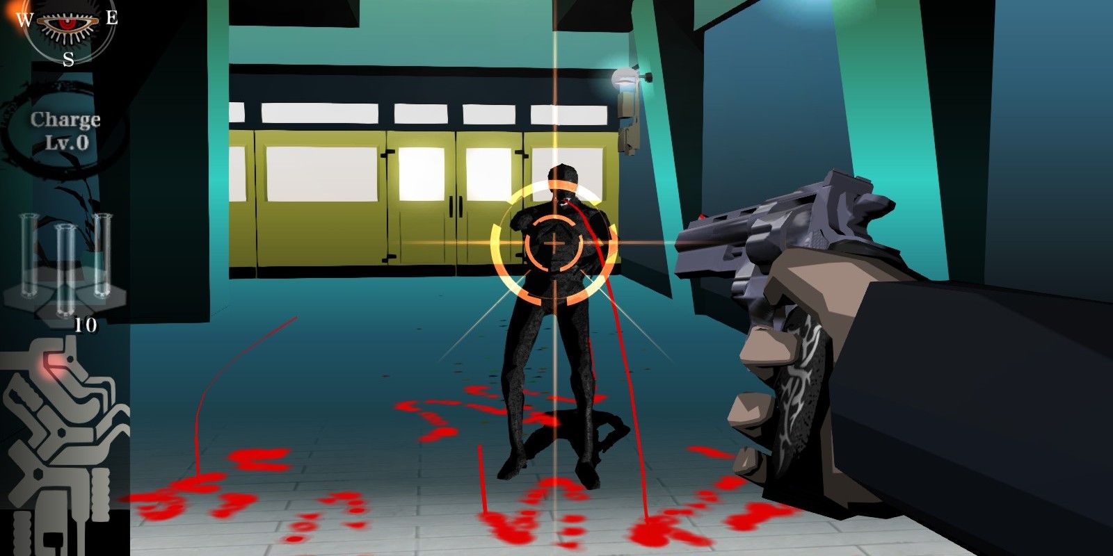 First-person shotting.