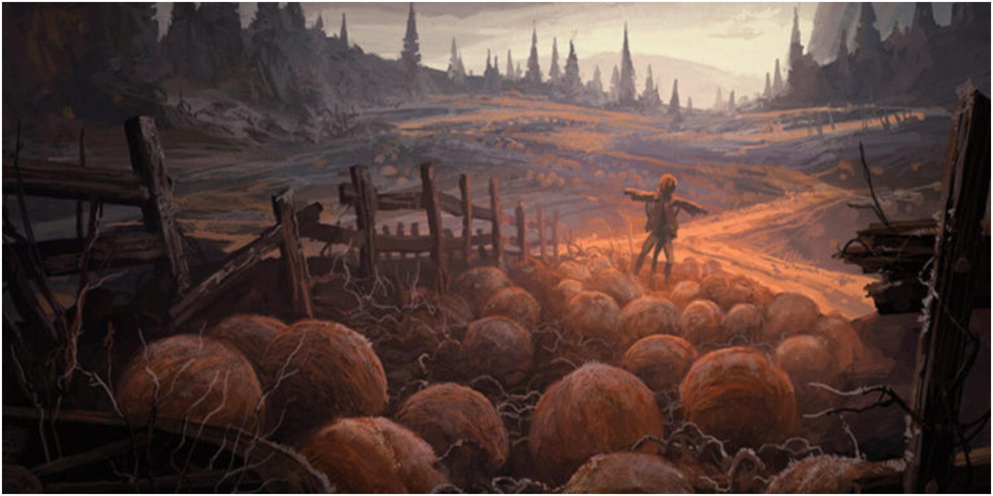 mtg overgrown farmland art