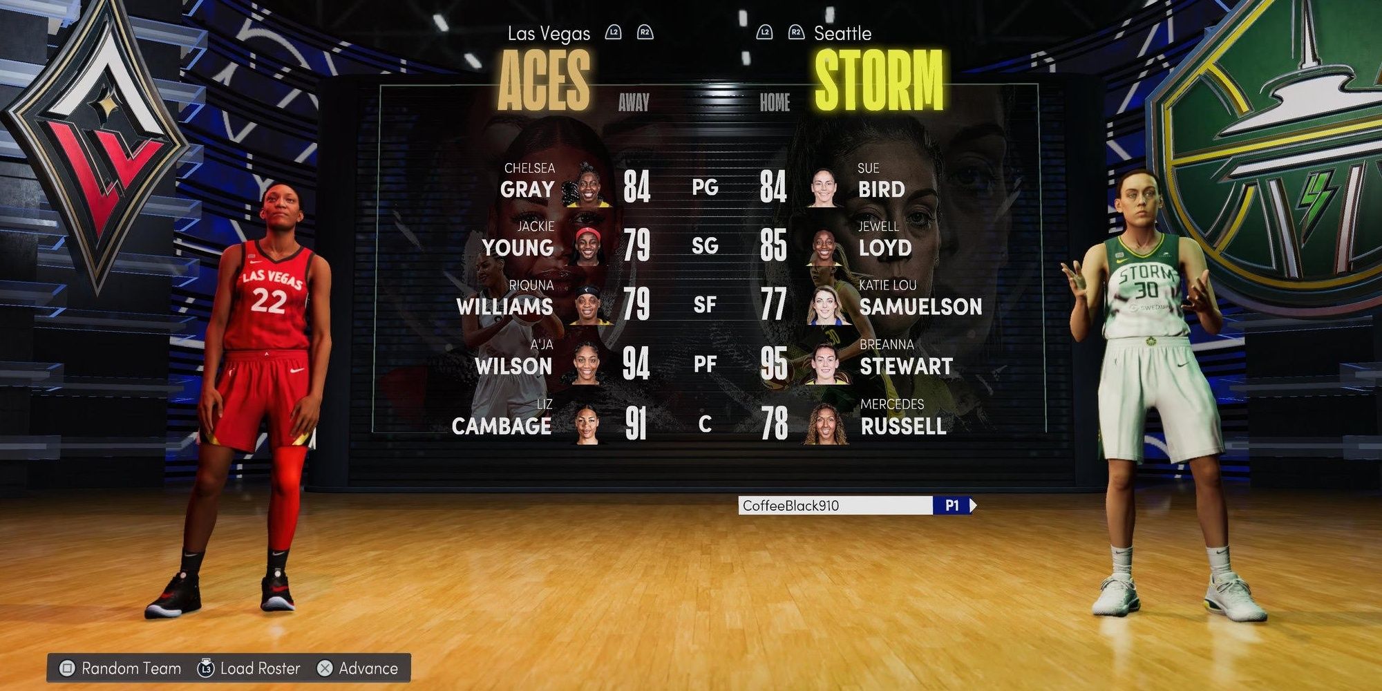 nba 2k22 wnba teams