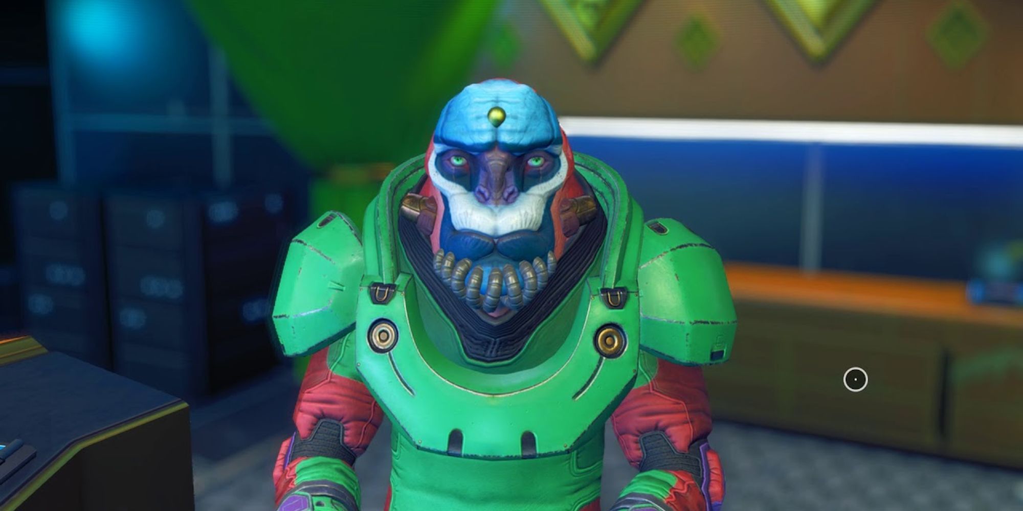 Mercenaries Guild Vy'keen Talking To Player
