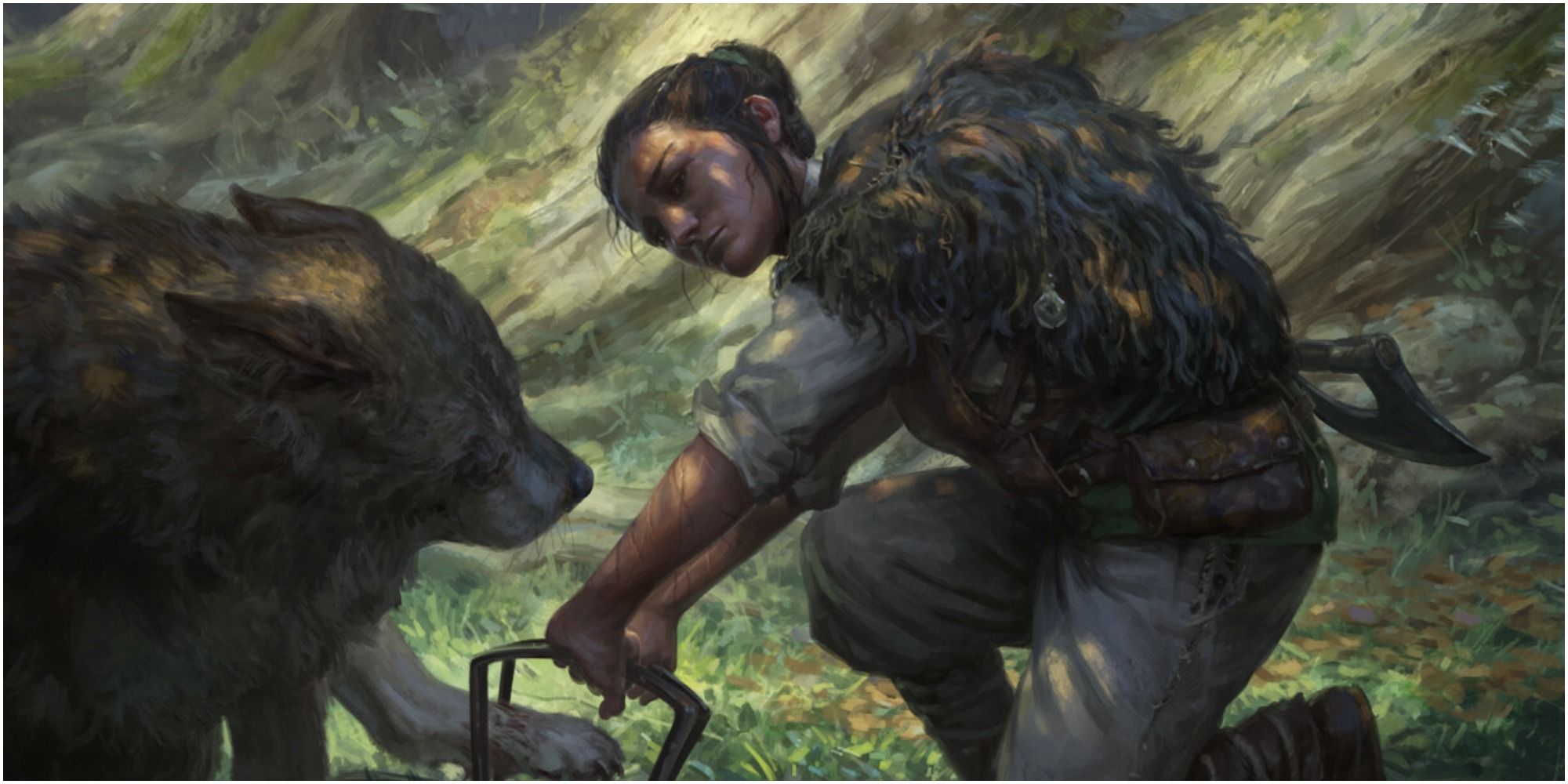 outland liberator mtg werewolf art