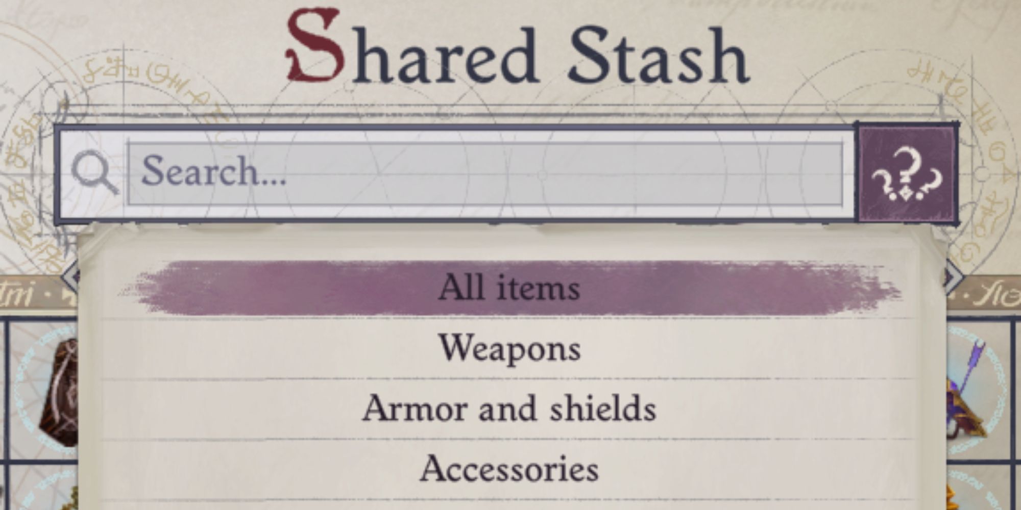 pathfinder inventory mod