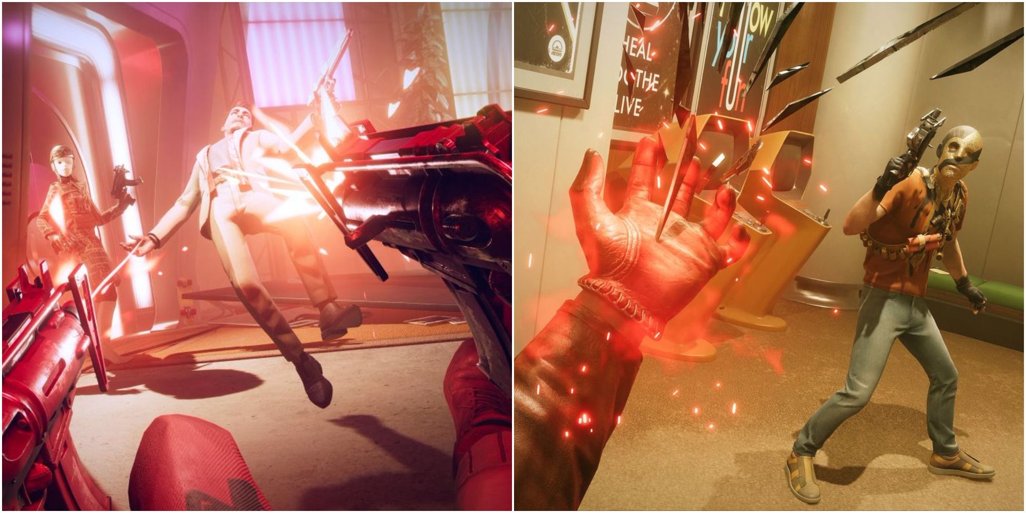 Taking out hostiles/ performing magic