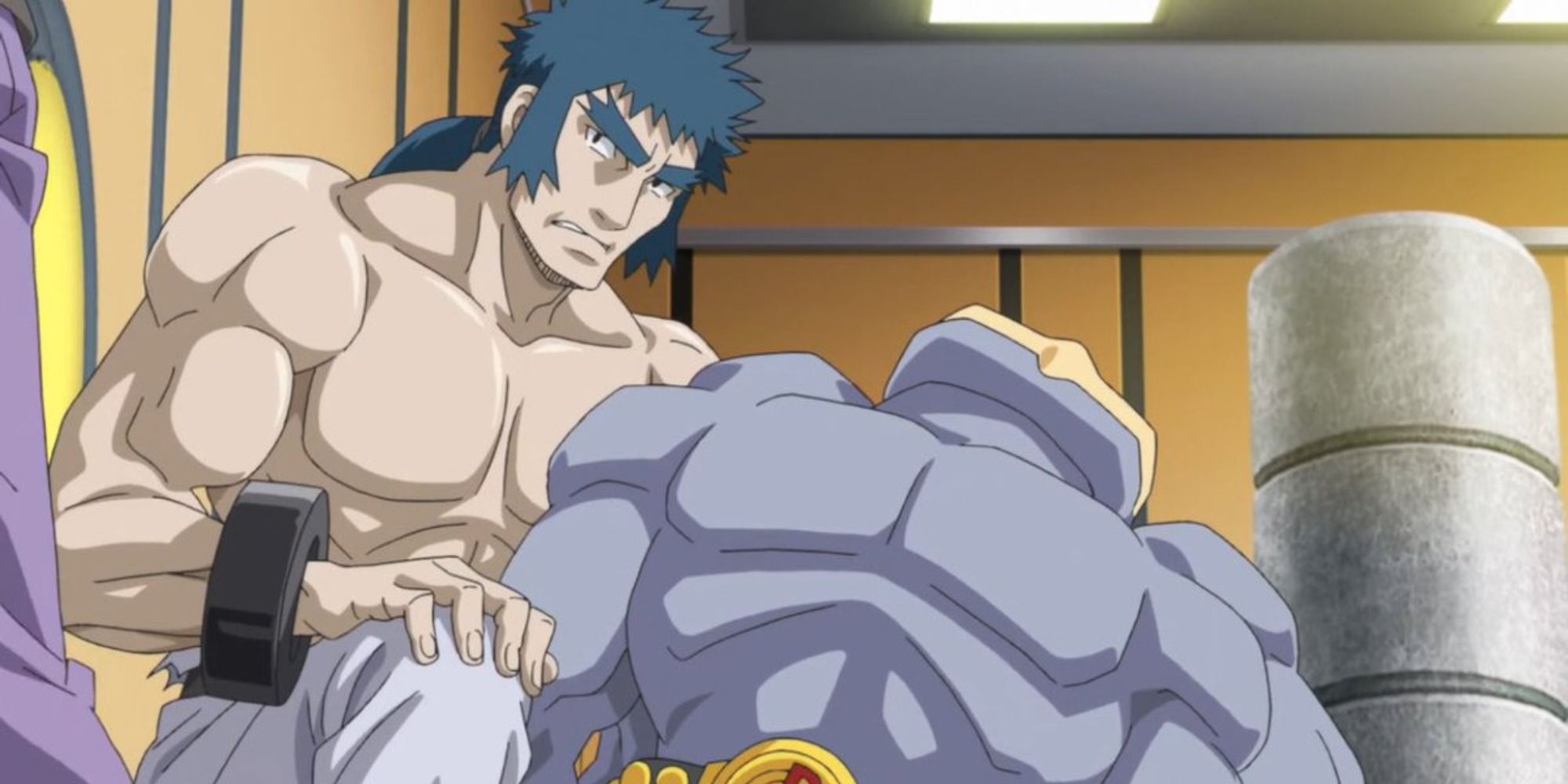 Bruno assisting Machanmp after he appears to be knocked out