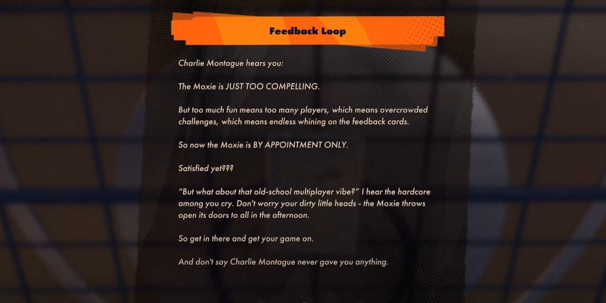 Feedback Loop note