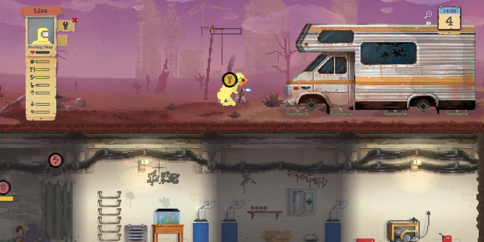 Fixing up a broken down van