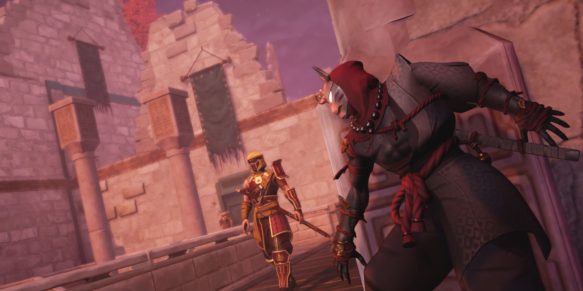 Aragami 2 Ninja Hiding In Cover