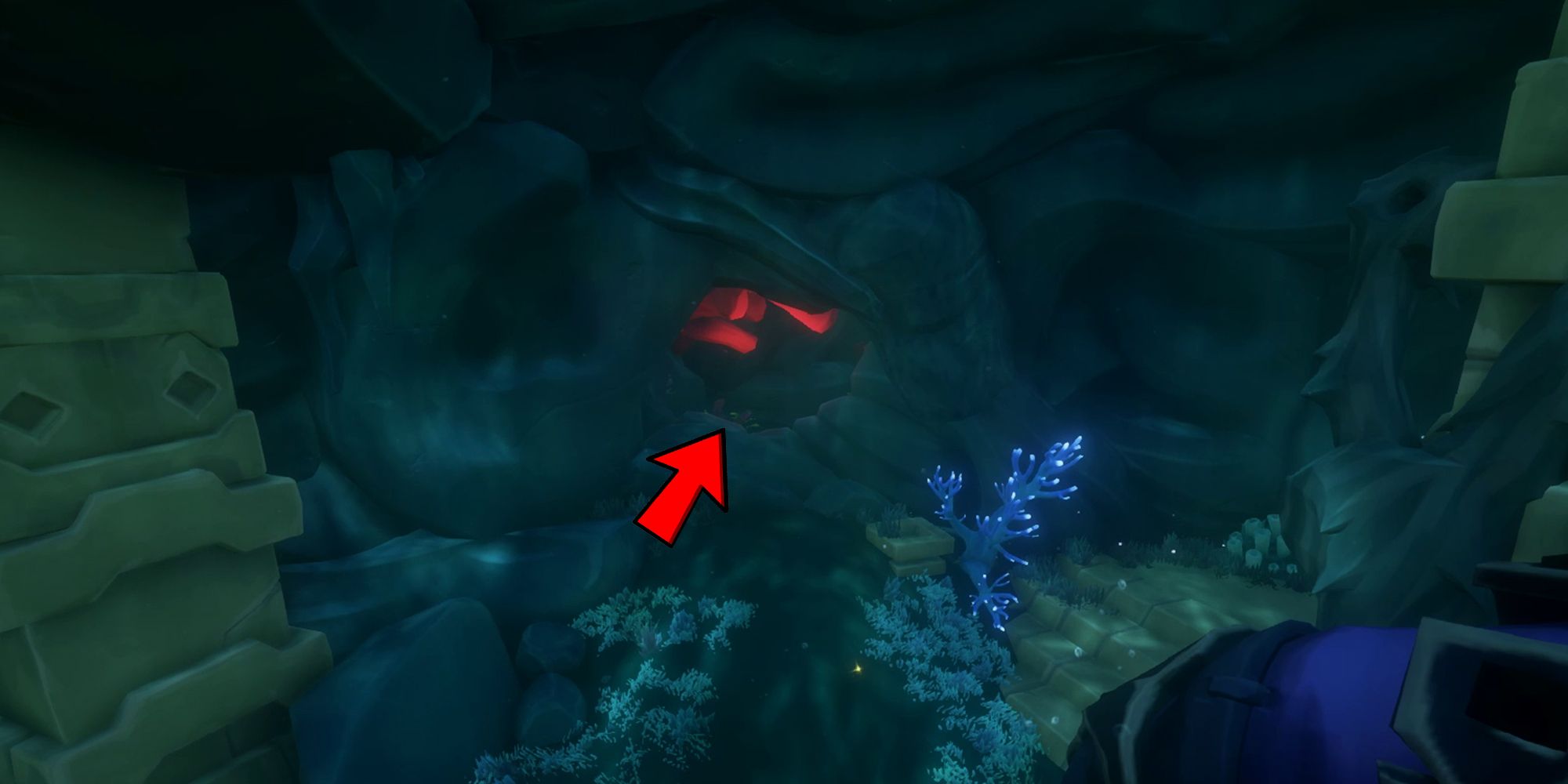sea of thieves coral tomb puzzle gem lever room