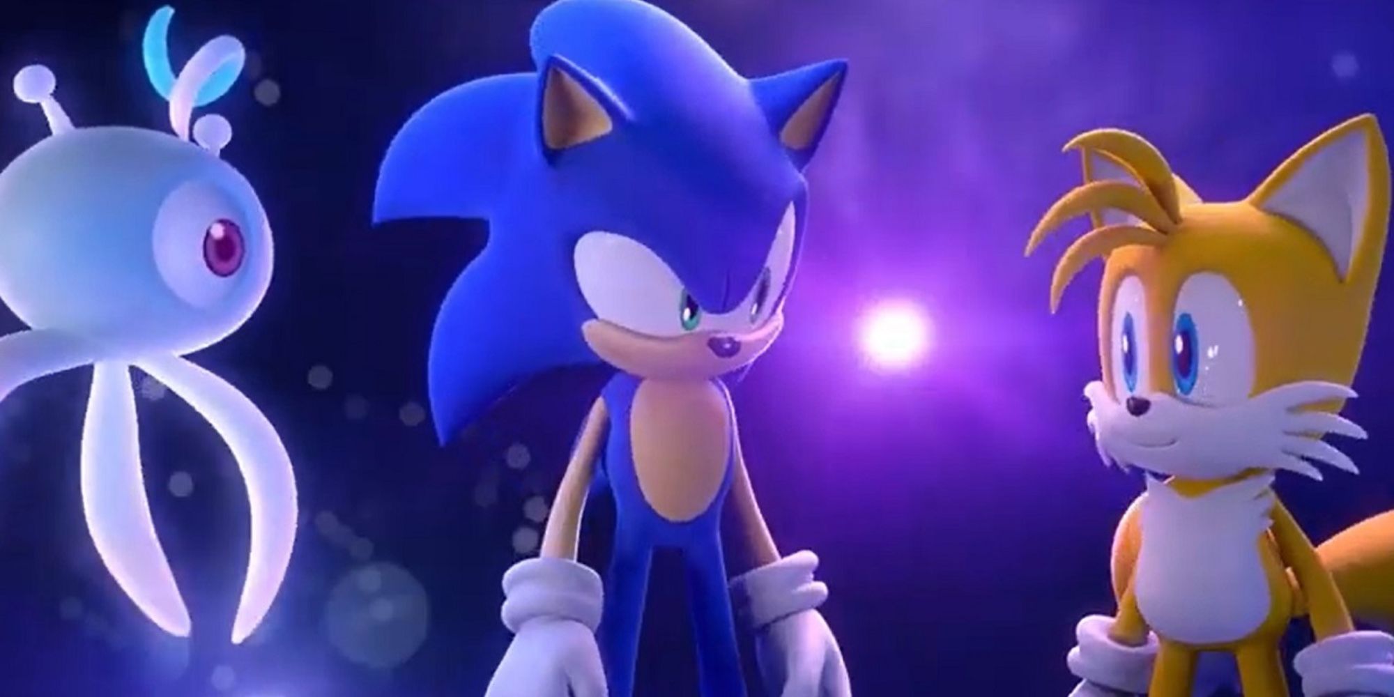 sonic and tails talking in sonic colors ultimate