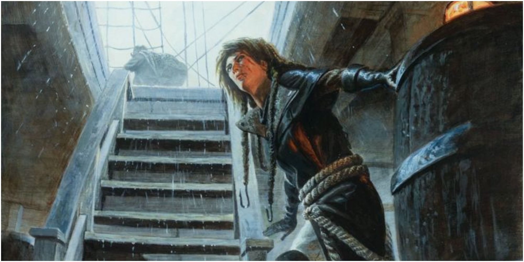 suspicious stowaway mtg werewolf art