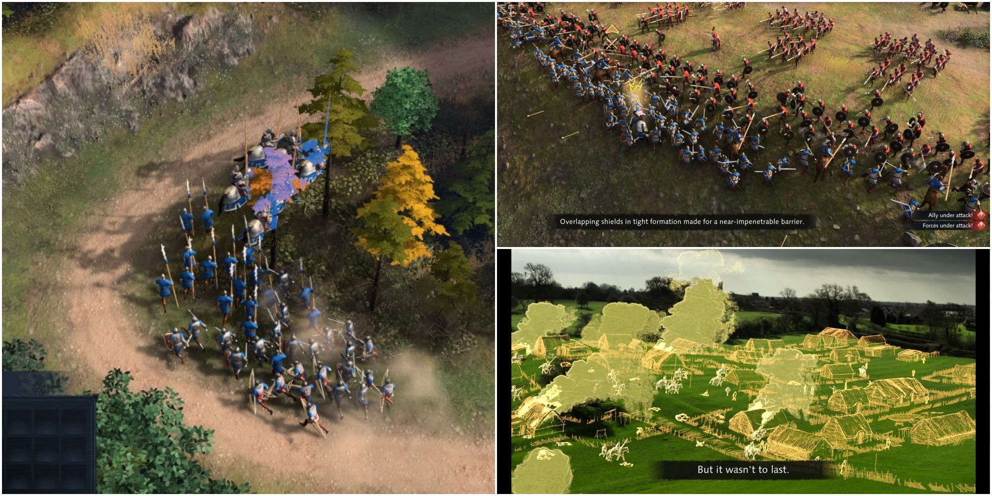 Age Of Empires IV: Army In Motion, Large Battle And Example Of New Cutscenes