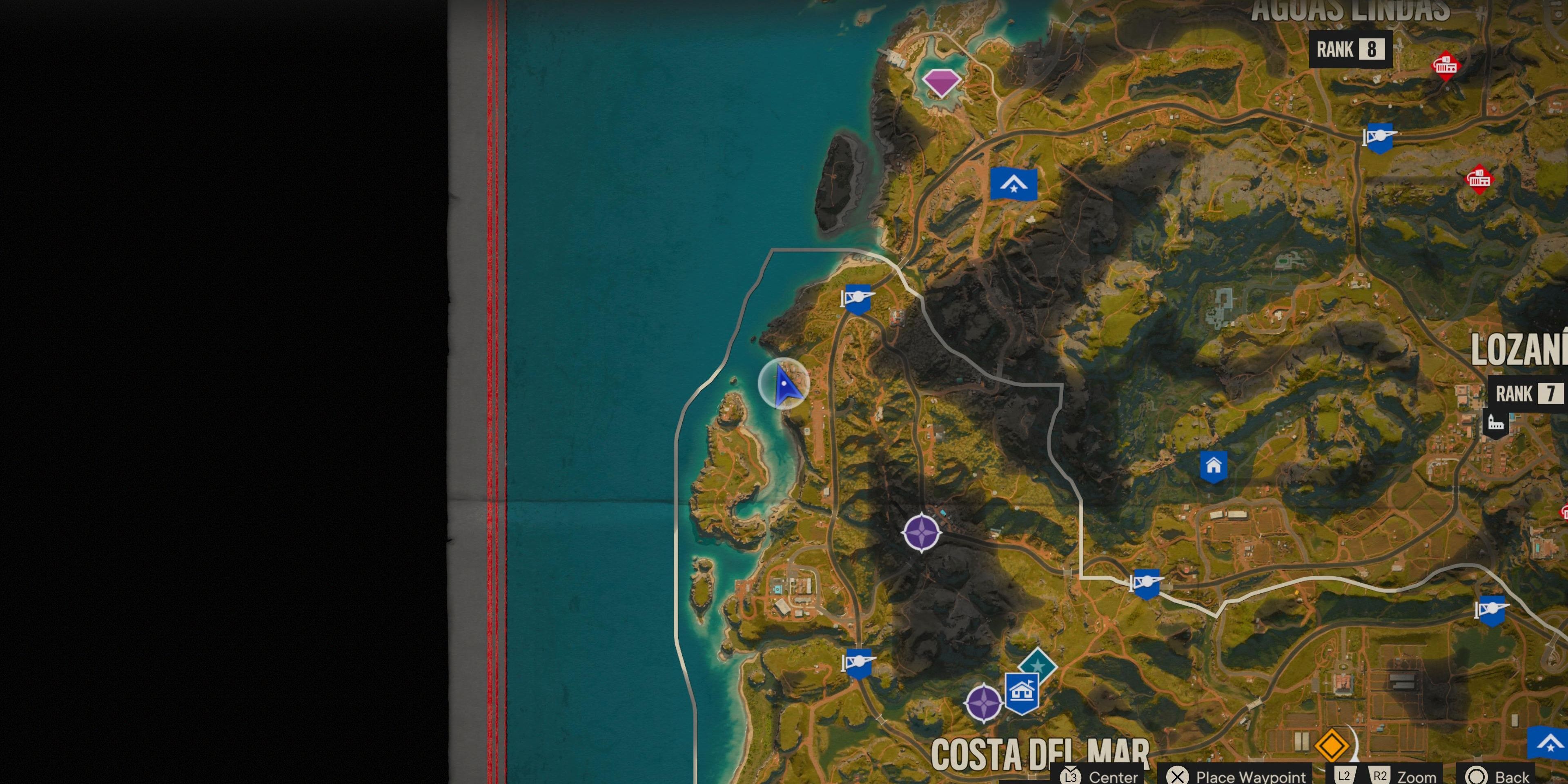Criptograma Chest 3 Map location in Far Cry 6