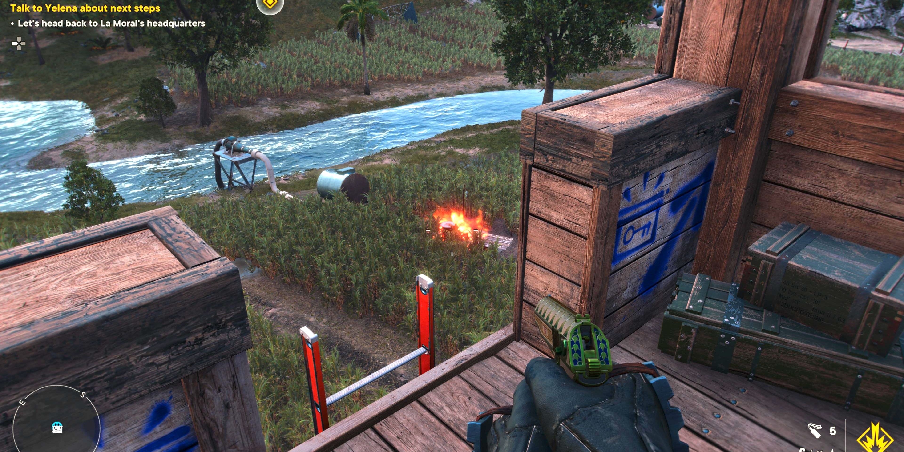 Direction to the Soursop chart in Far Cry 6