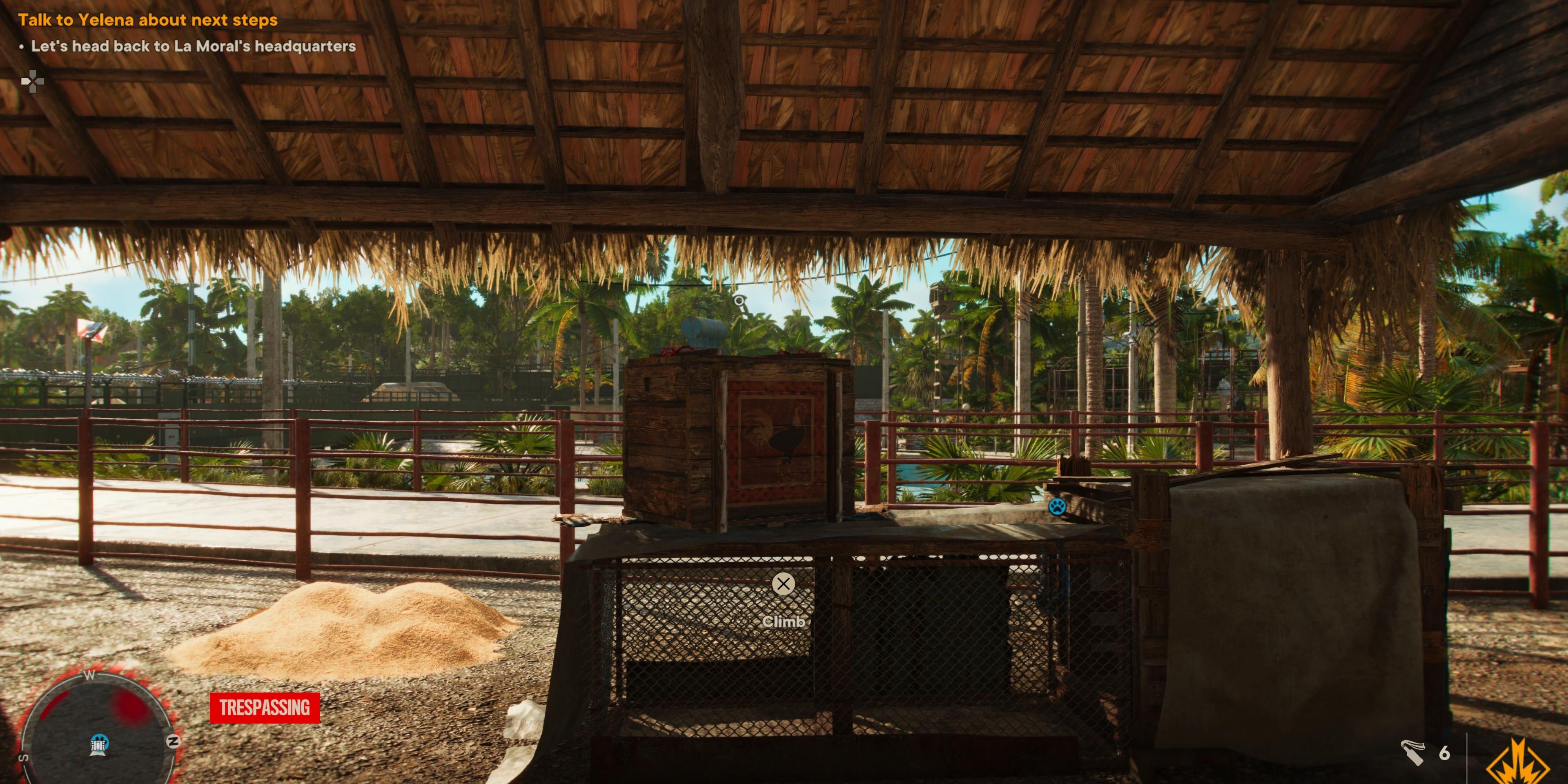 Papacito rooster in Far Cry 6